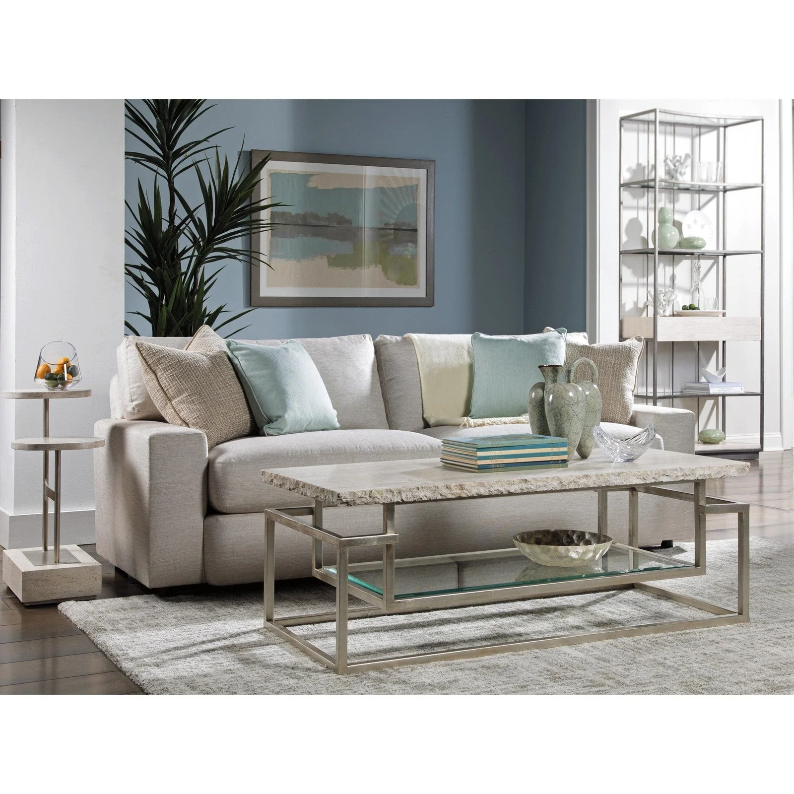 Artistica Home Signature Designs Cirque Tiered Rect Spot Table - Image 4