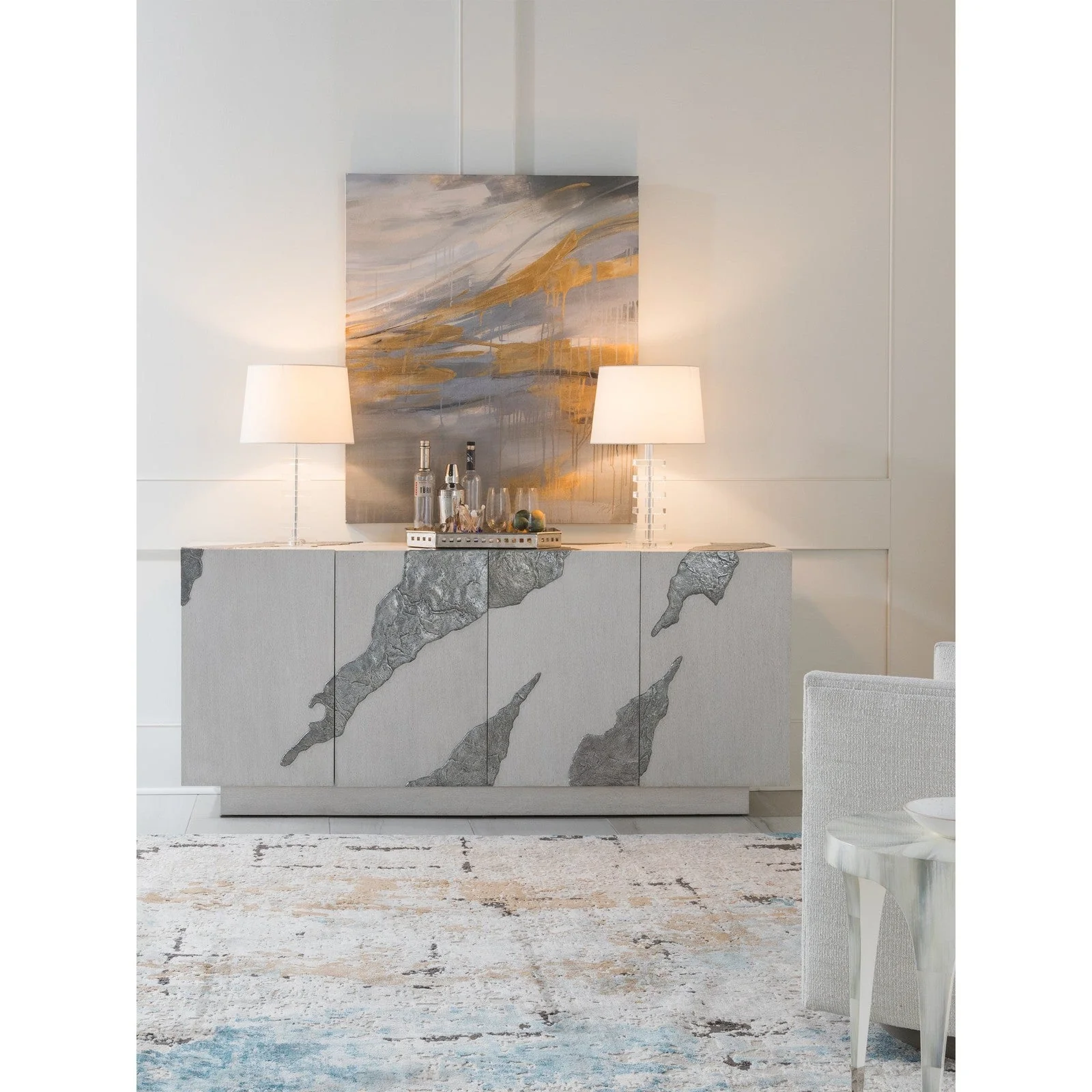 Artistica Home Signature Designs Contango White Media Console - Image 2