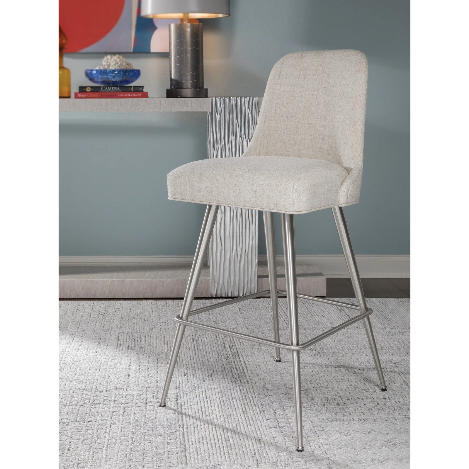 Artistica Home Signature Designs Dinah Swivel Barstool - Image 2