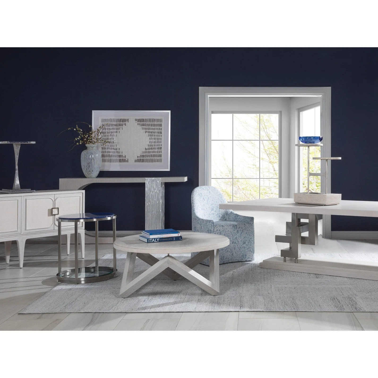 Artistica Home Signature Designs Isoceles Round Cocktail Table - Image 3