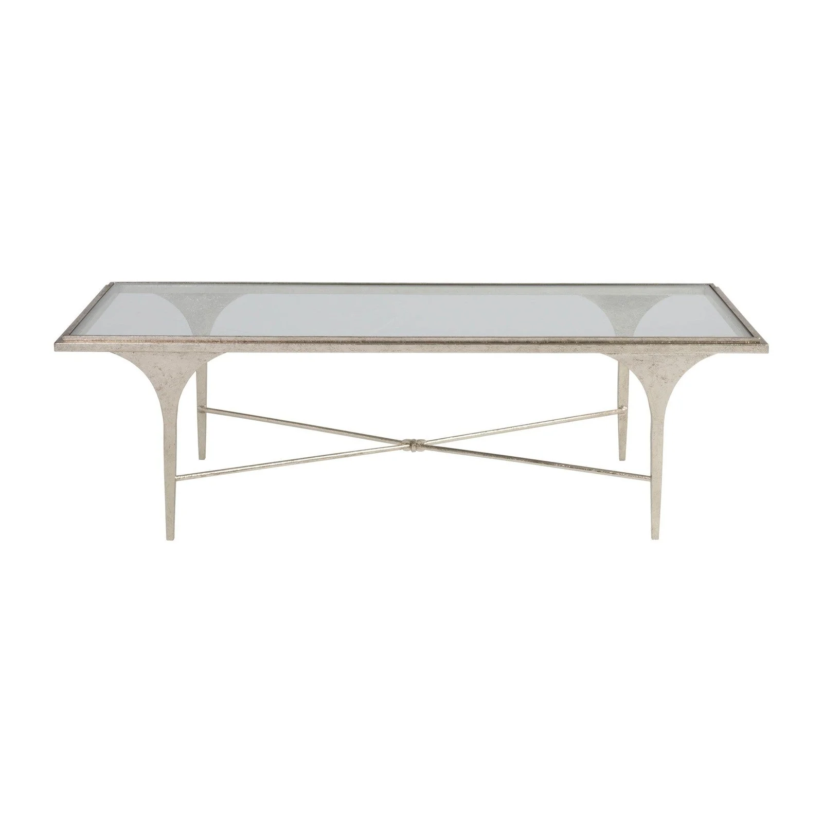 Artistica Home Signature Designs Porto Champagne Rectangular Cocktail Table - Image 3