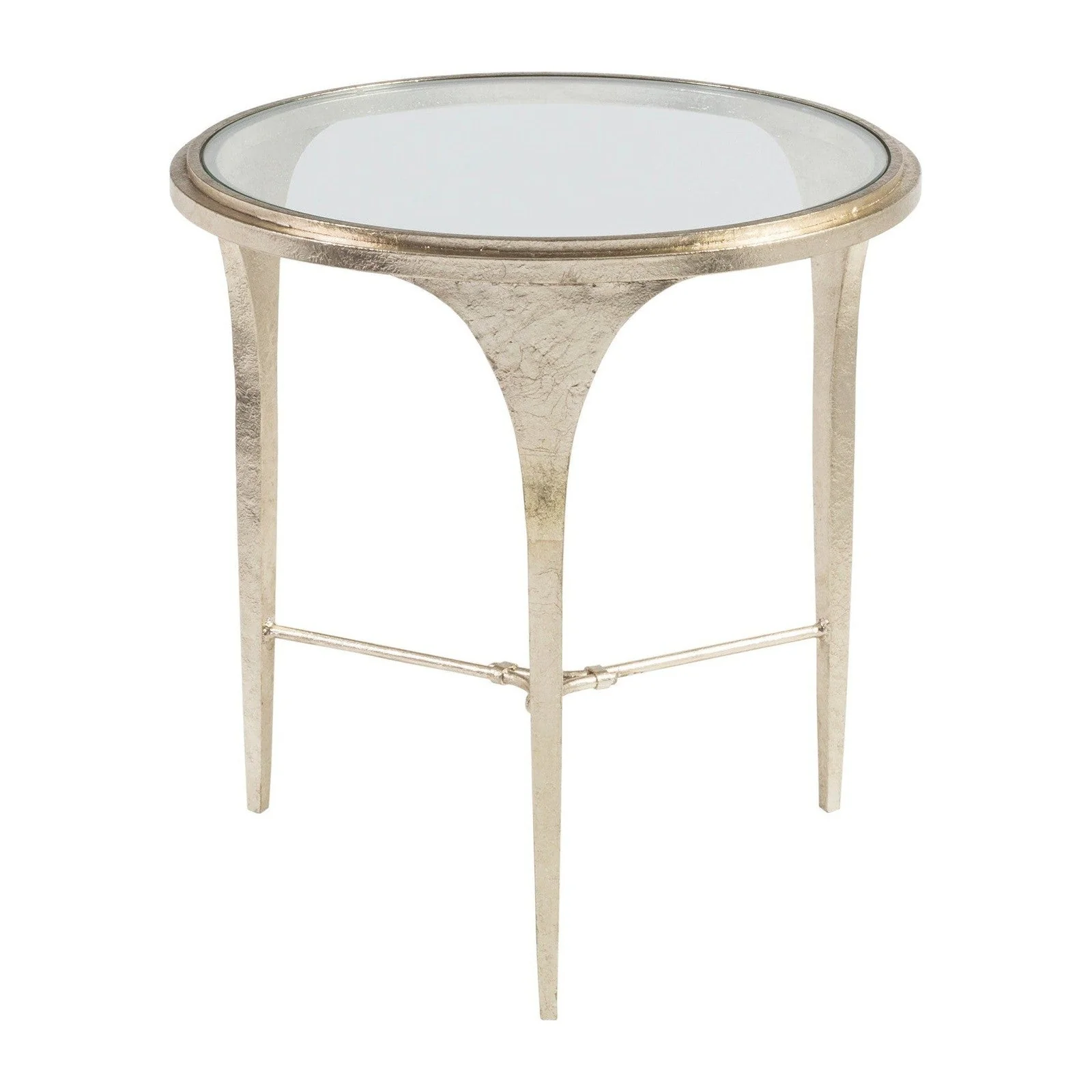 Artistica Home Signature Designs Porto Champagne Round End Table - Image 3