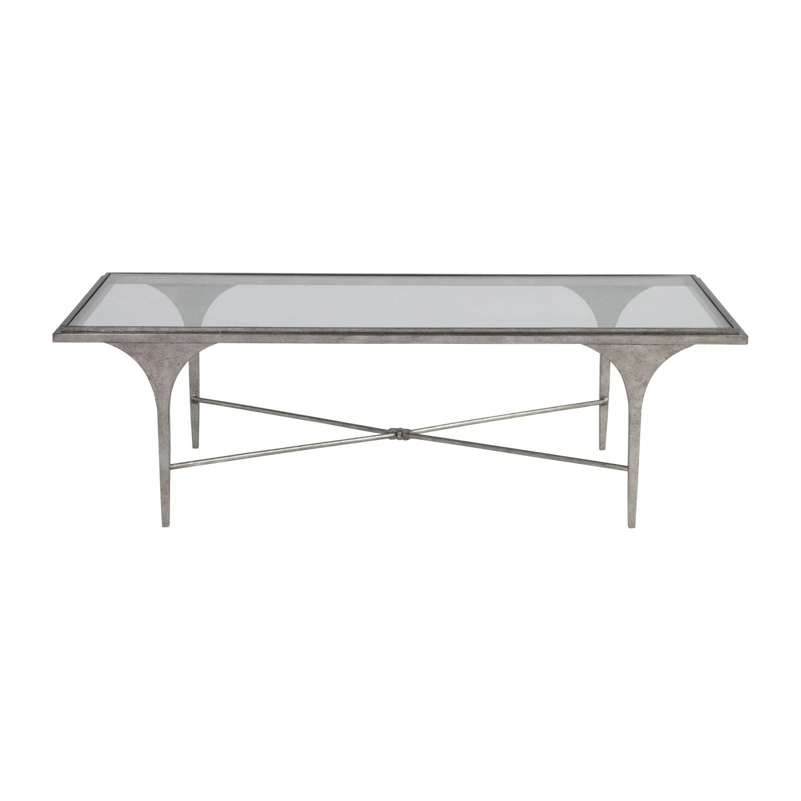 Artistica Home Signature Designs Porto Silver Rectangular Cocktail Table - Image 3