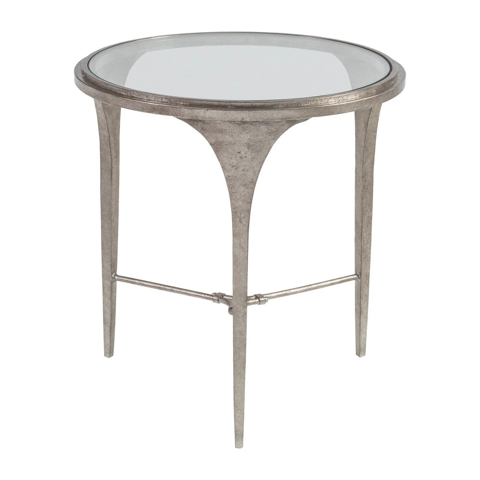 Artistica Home Signature Designs Porto Silver Round End Table - Image 3