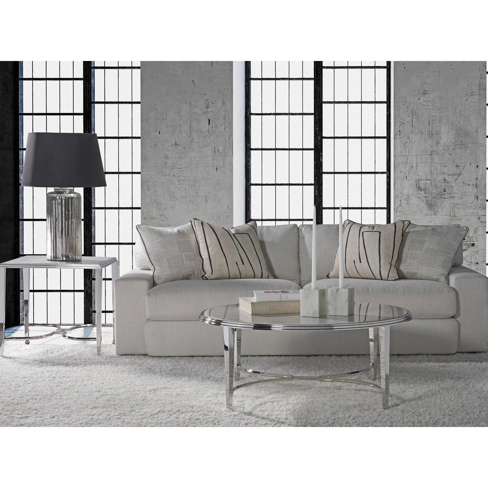 Artistica Home Signature Designs Ss Sangiovese End Table With Mt Clearance - Image 2