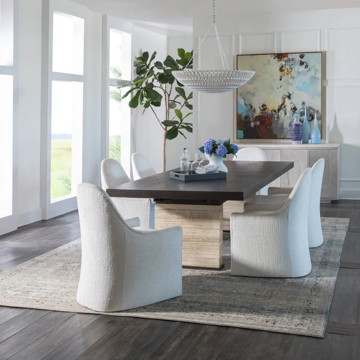 Artistica Home Signature Designs Venerato Rectangular Dining Table - Image 2