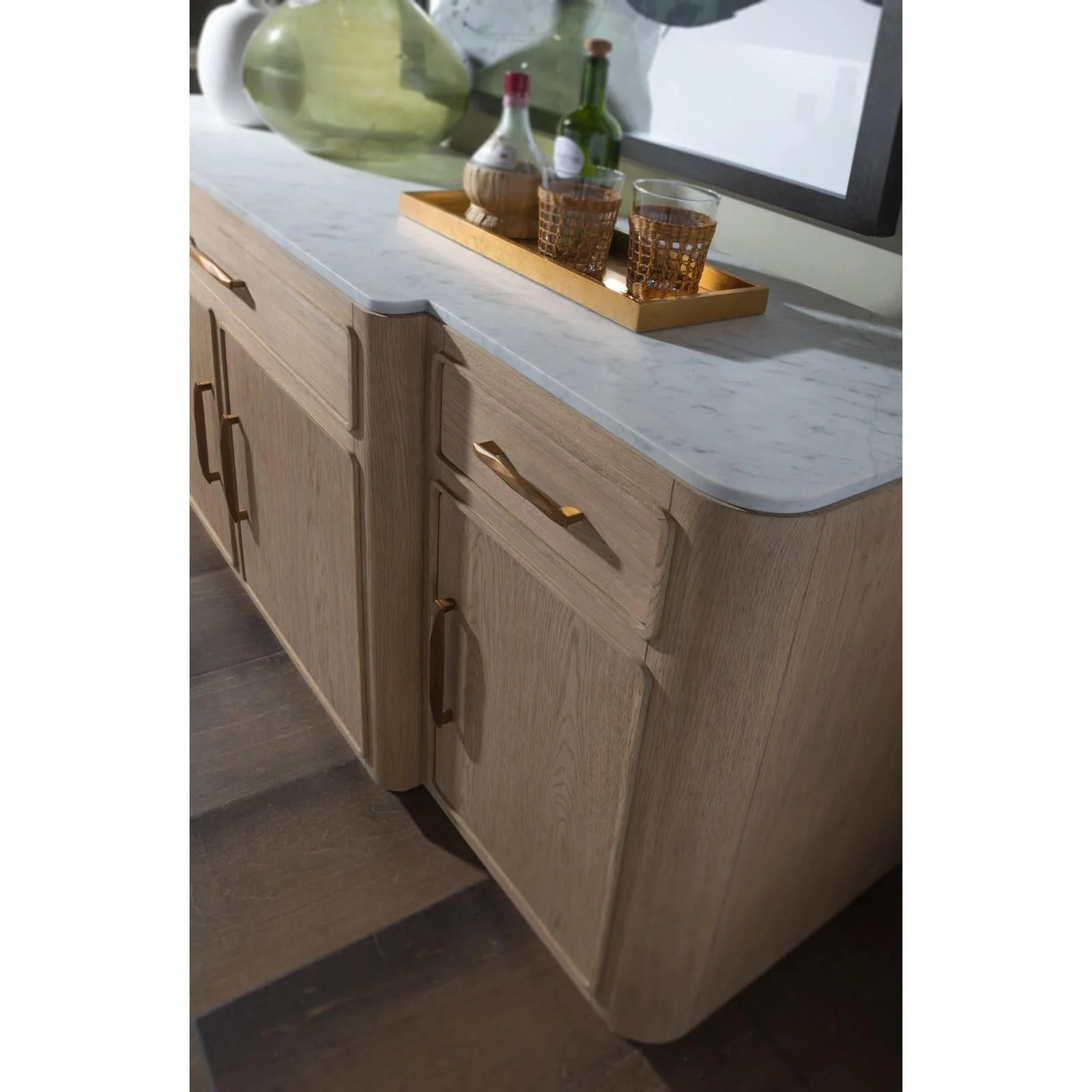 Artistica Home Simpatico Buffet With Marble Top - Image 3