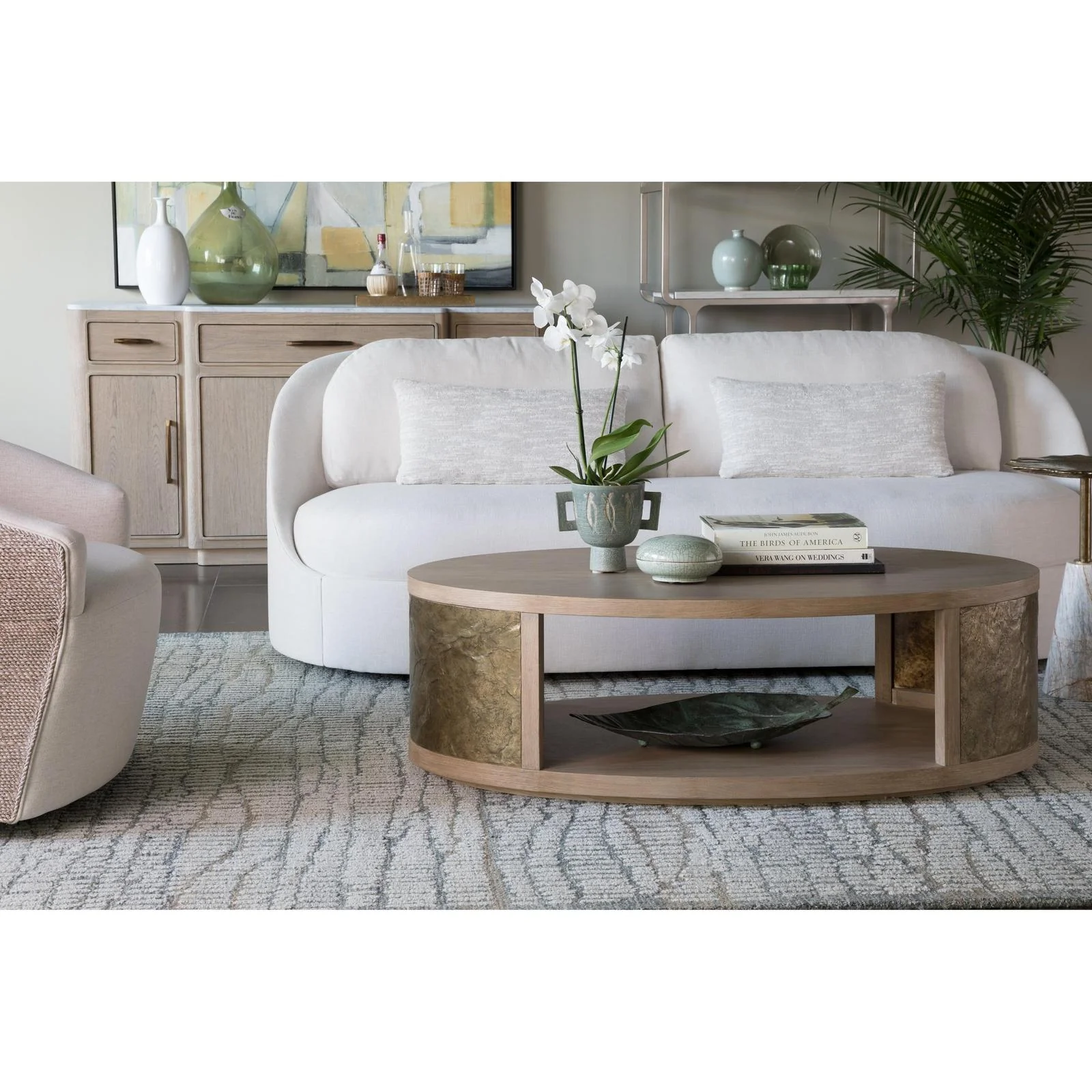 Artistica Home Simpatico Oval Cocktail Table - Image 2
