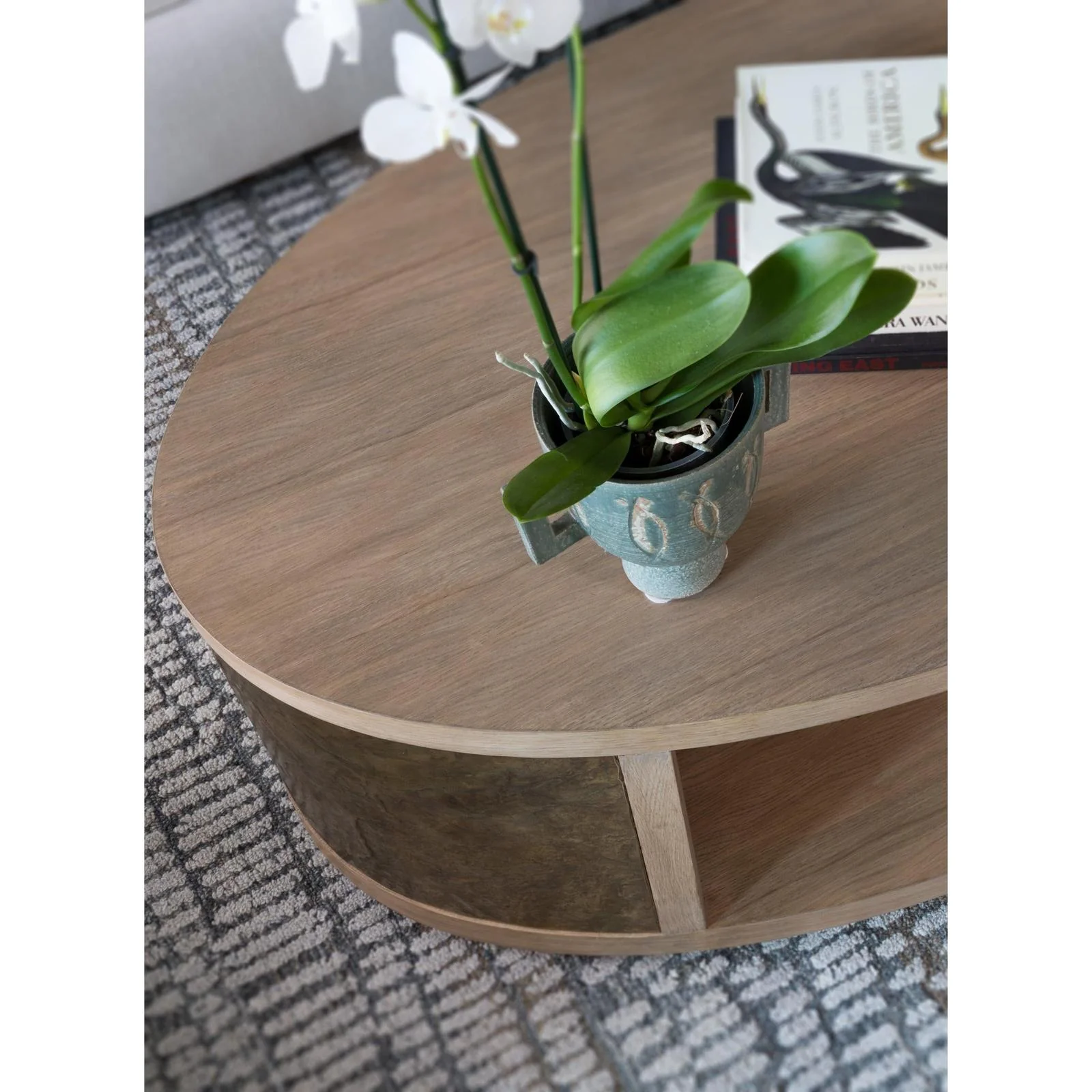 Artistica Home Simpatico Oval Cocktail Table - Image 3