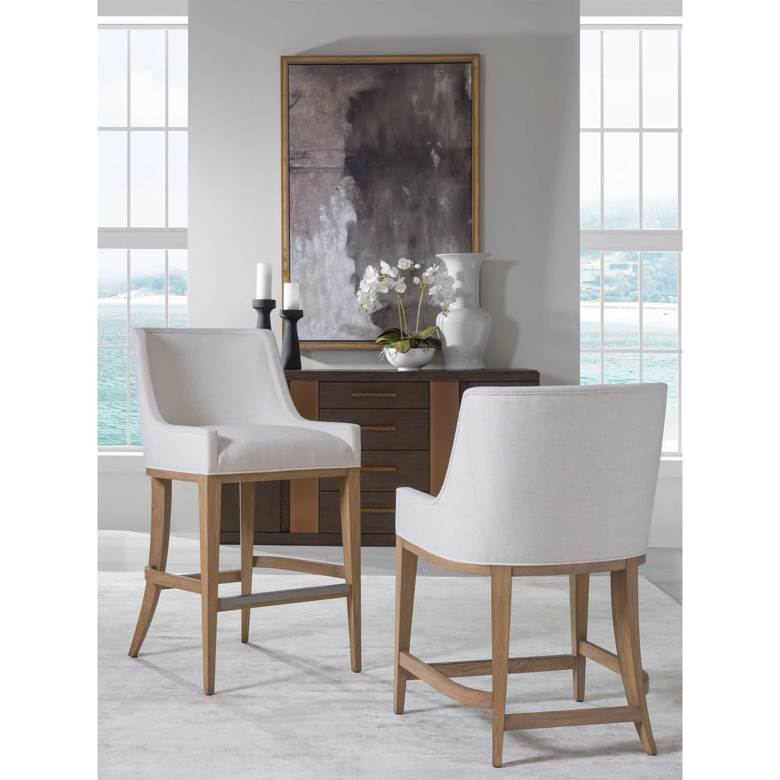 Artistica Home Simpatico Upholstered Bar Stool - Image 2