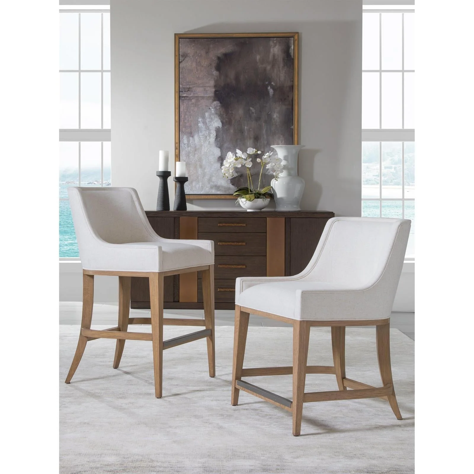 Artistica Home Simpatico Upholstered Bar Stool - Image 3