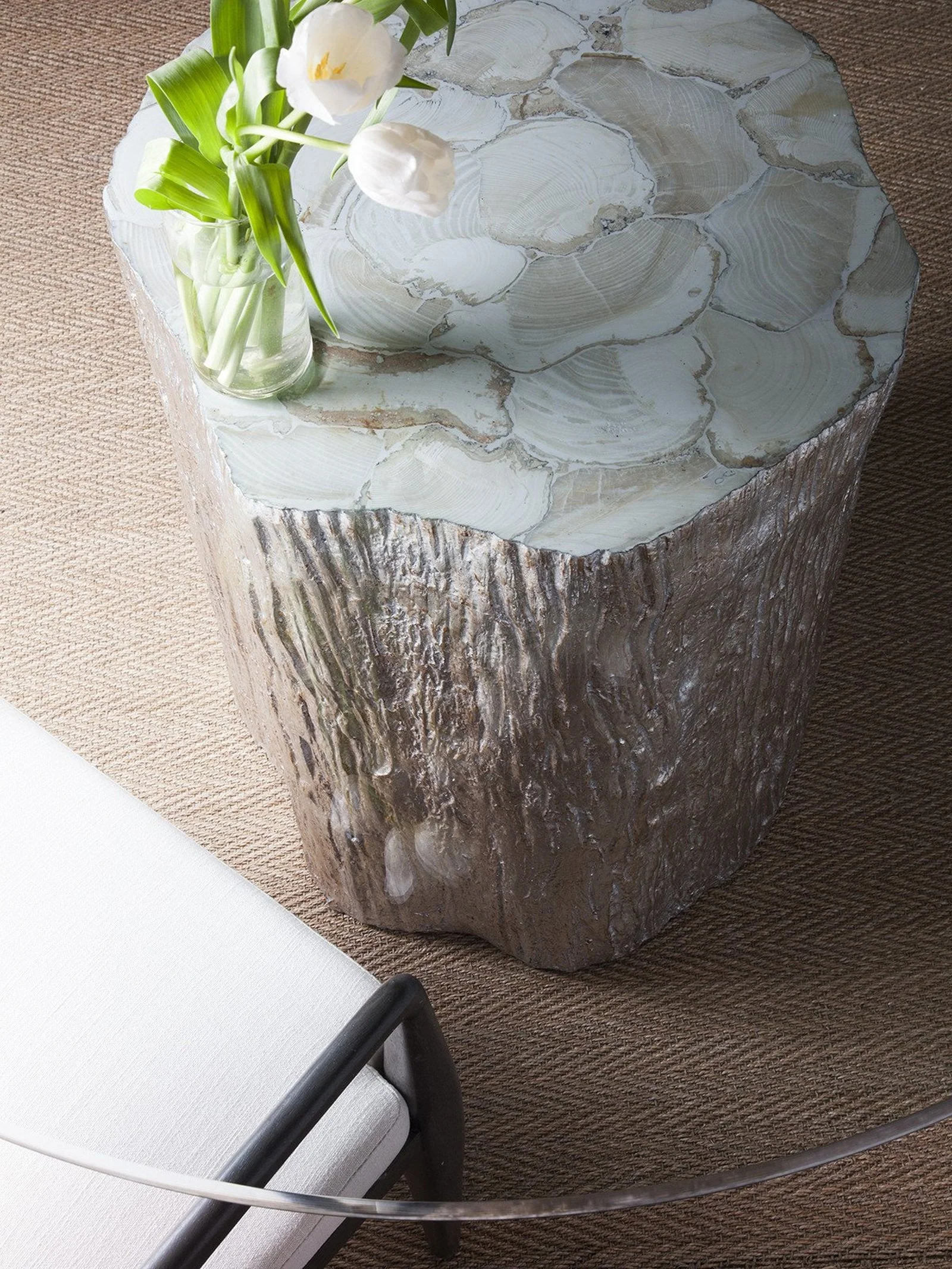 Artistica Home Trunk Segment Round Dining Table - Image 4