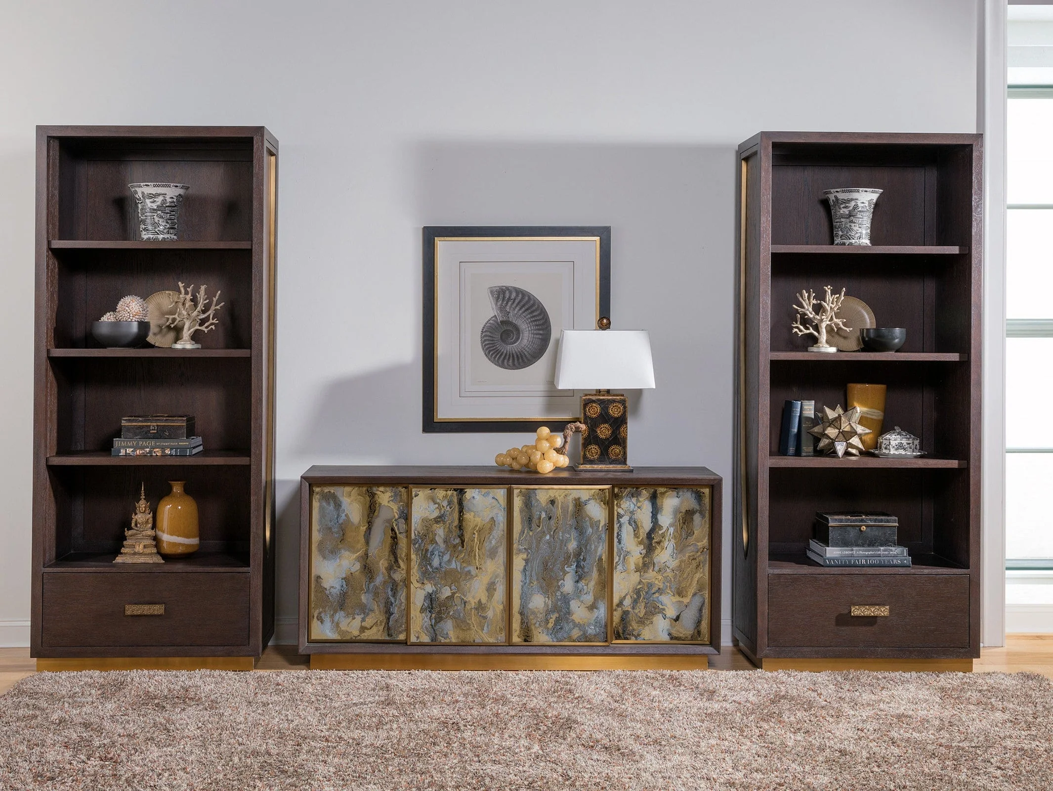 Artistica Home Verbatim Eglomise Media Console - Image 2