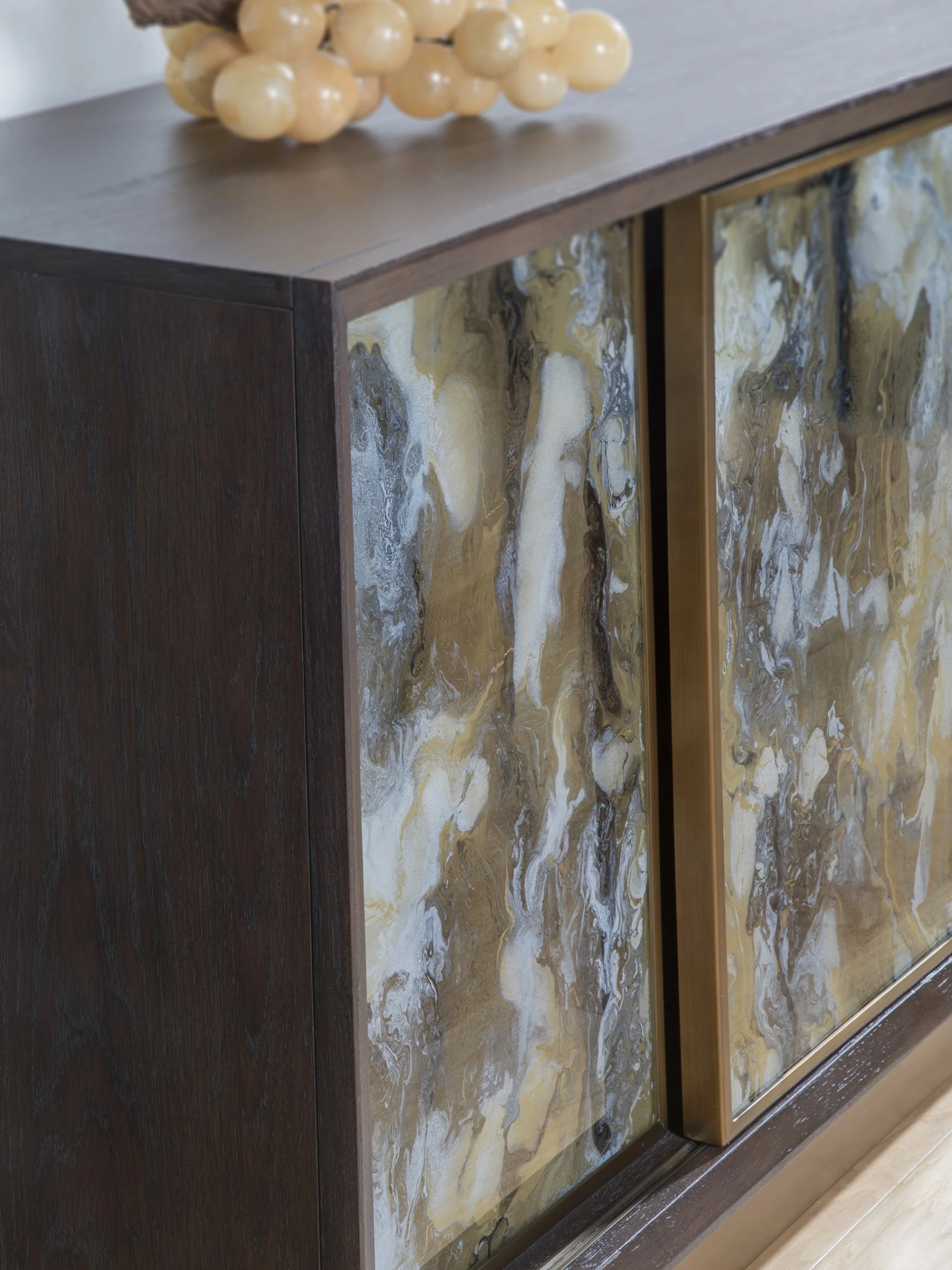 Artistica Home Verbatim Eglomise Media Console - Image 4
