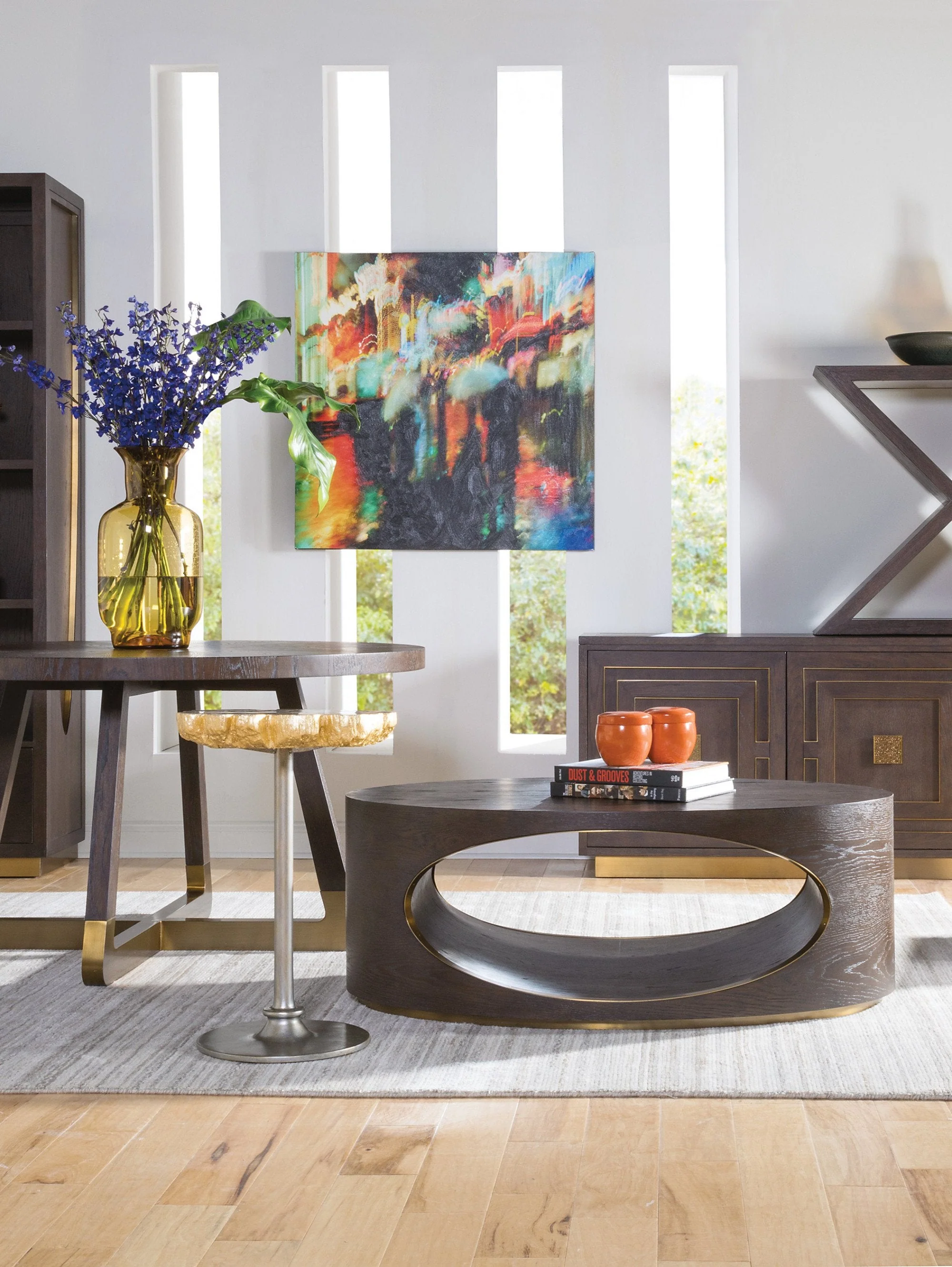 Artistica Home Verbatim Oval Cocktail Table - Image 2