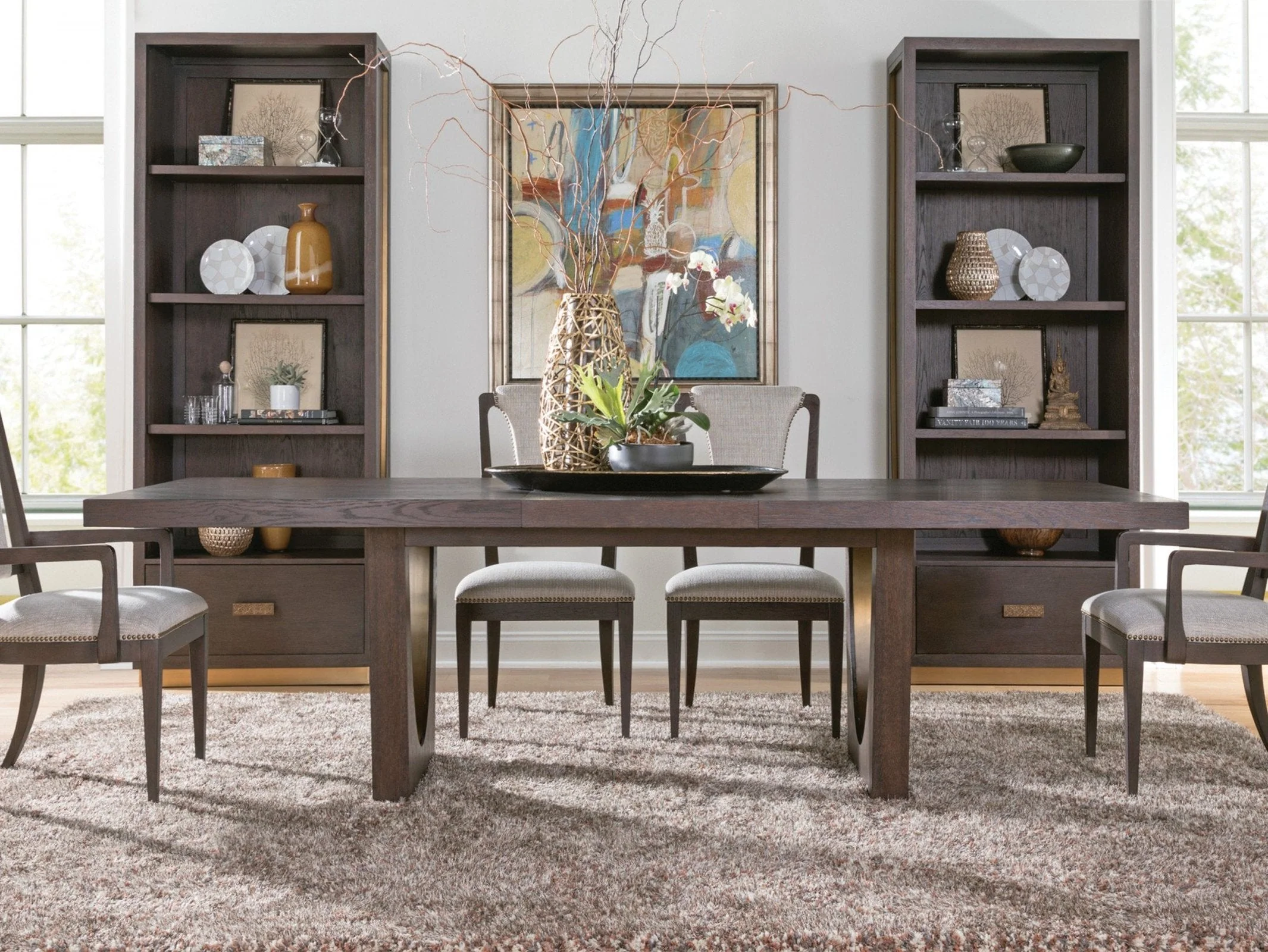 Artistica Home Verbatim Rectangular Dining Table - Image 4