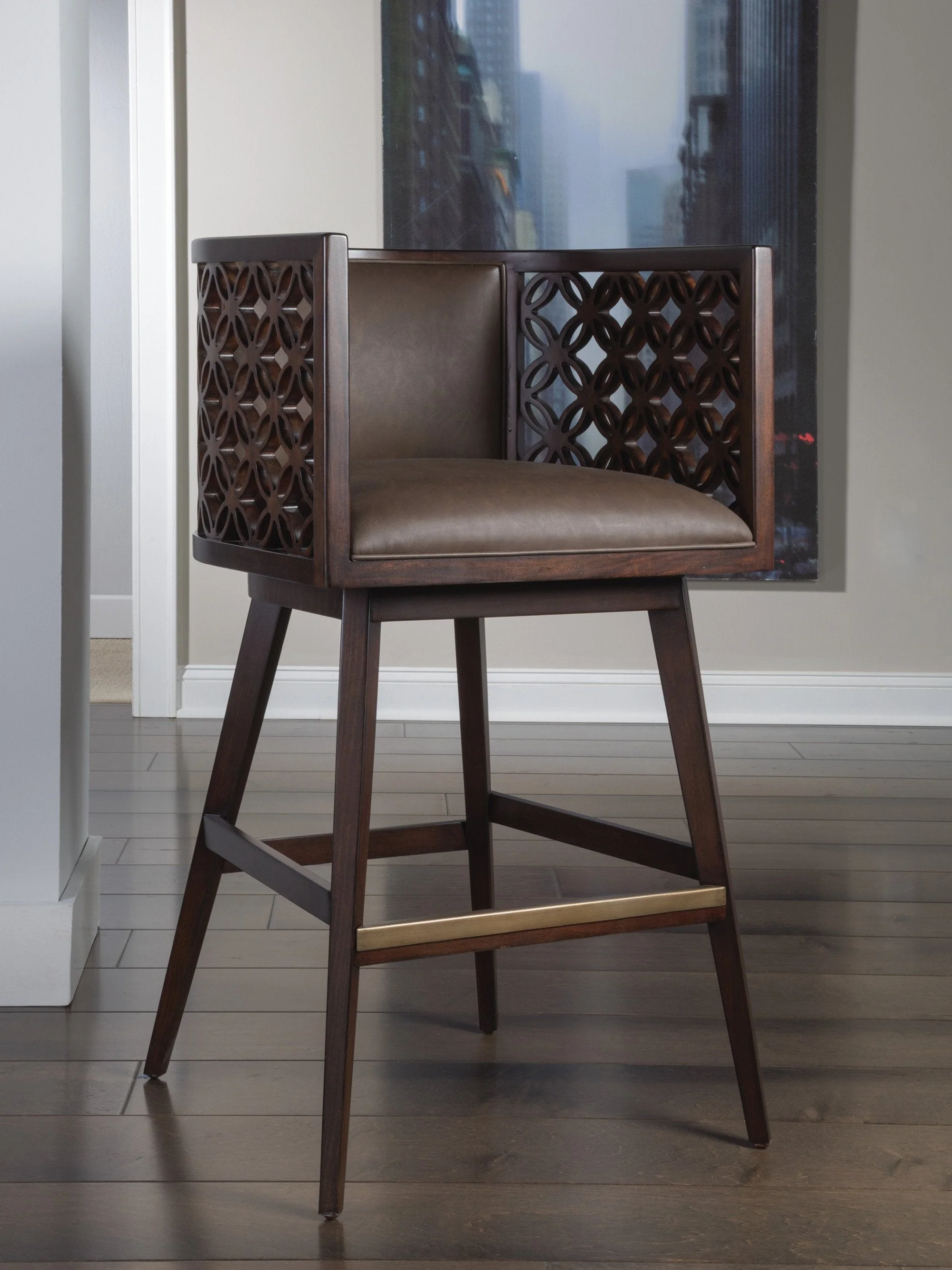 Artistica Home Vivace Swivel Bar Stool - Image 2