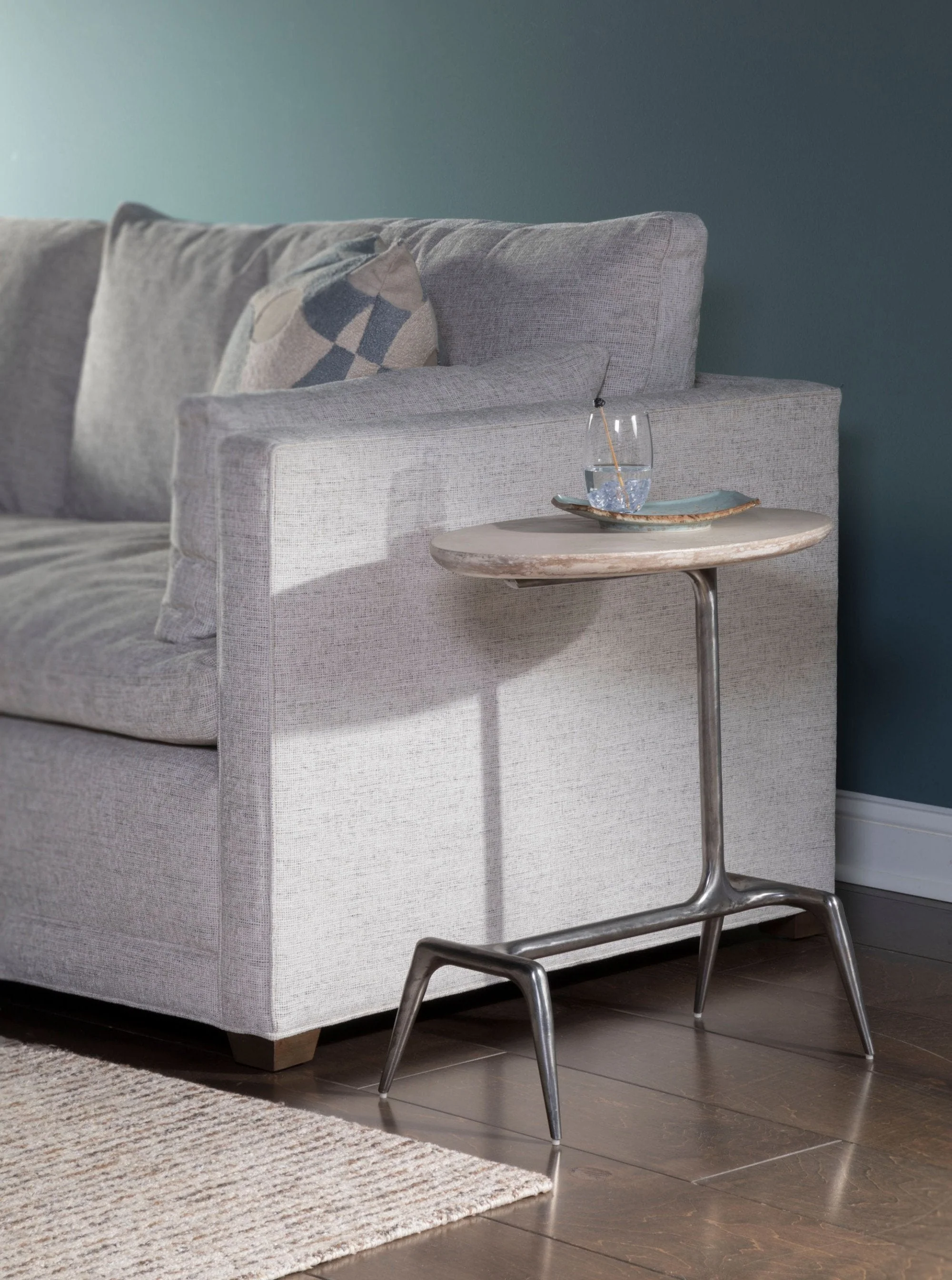 Artistica Home Wilder Oval Spot Table - Image 3