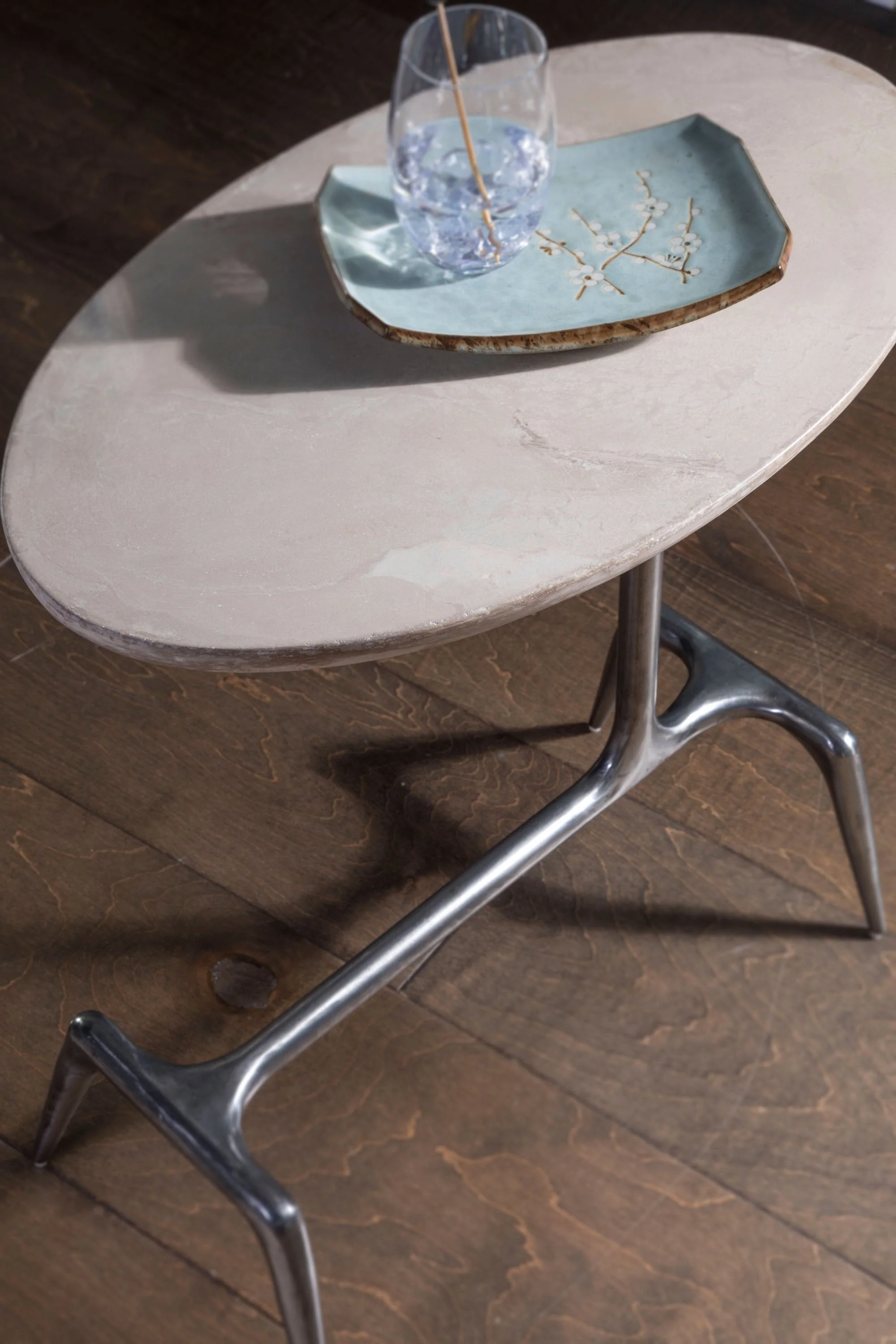 Artistica Home Wilder Oval Spot Table - Image 4