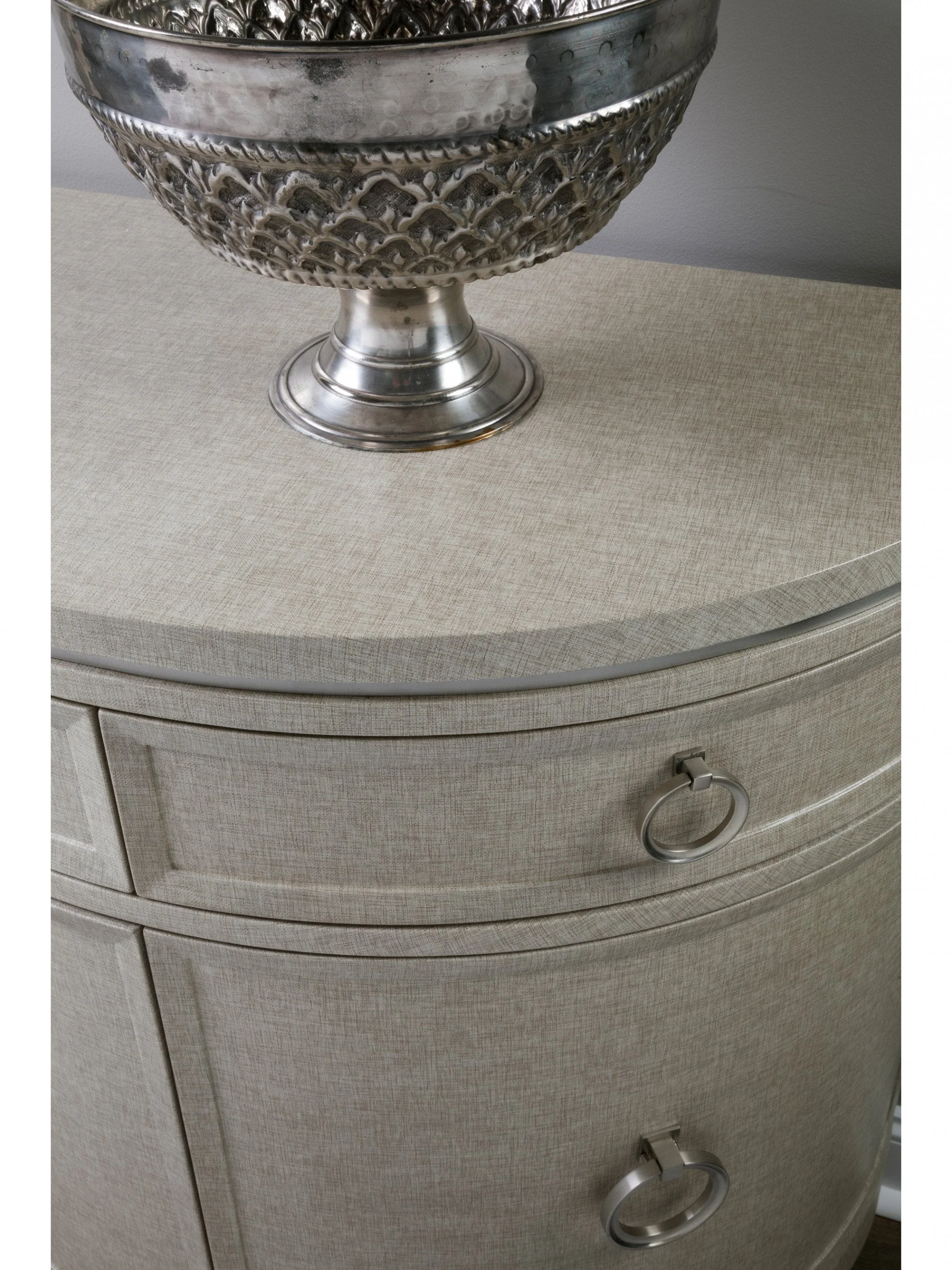 Artistica Home Zeitgeist Linen Demilune Chest - Image 4