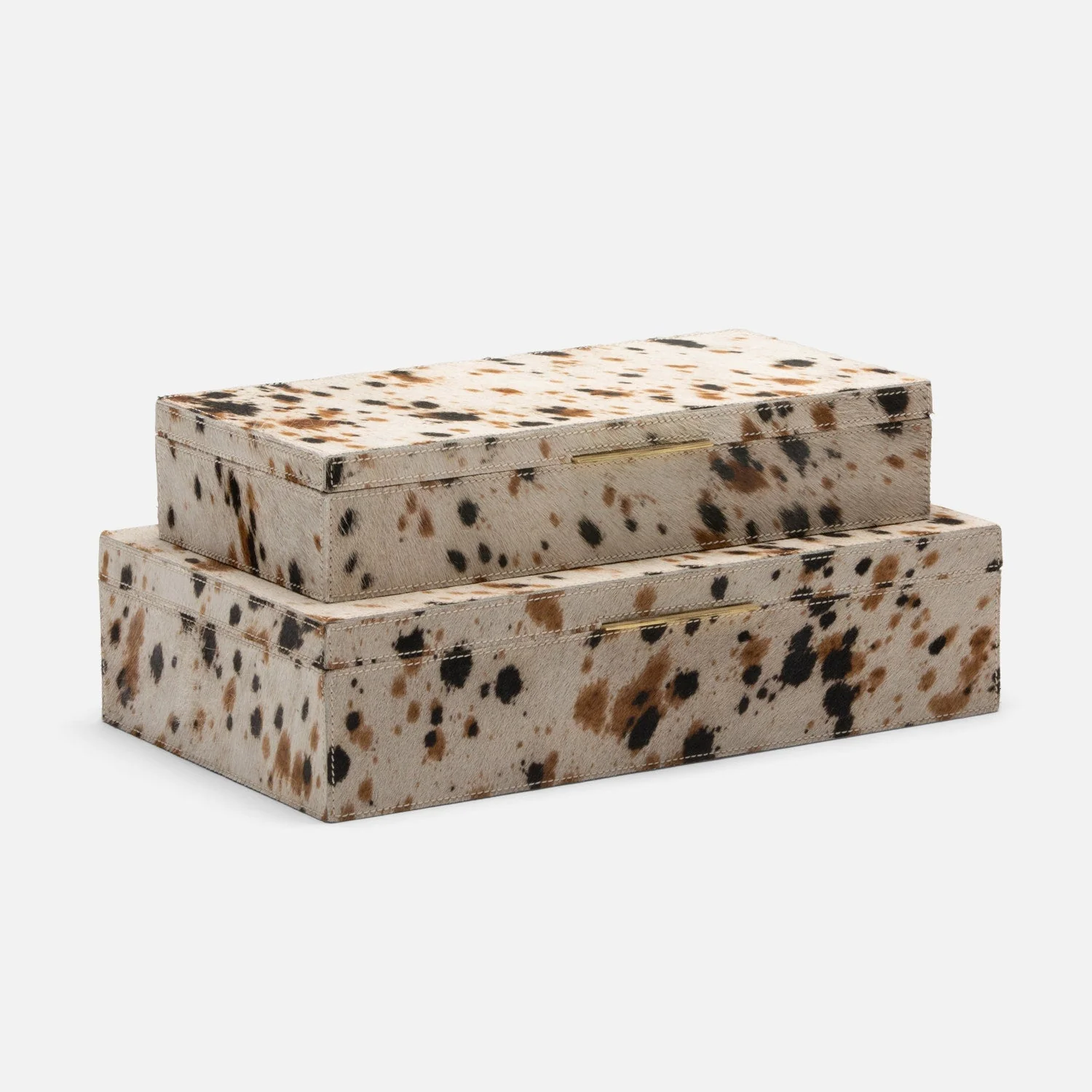 Atticus Hair-on-Hide Box - Set of 2 - Image 3