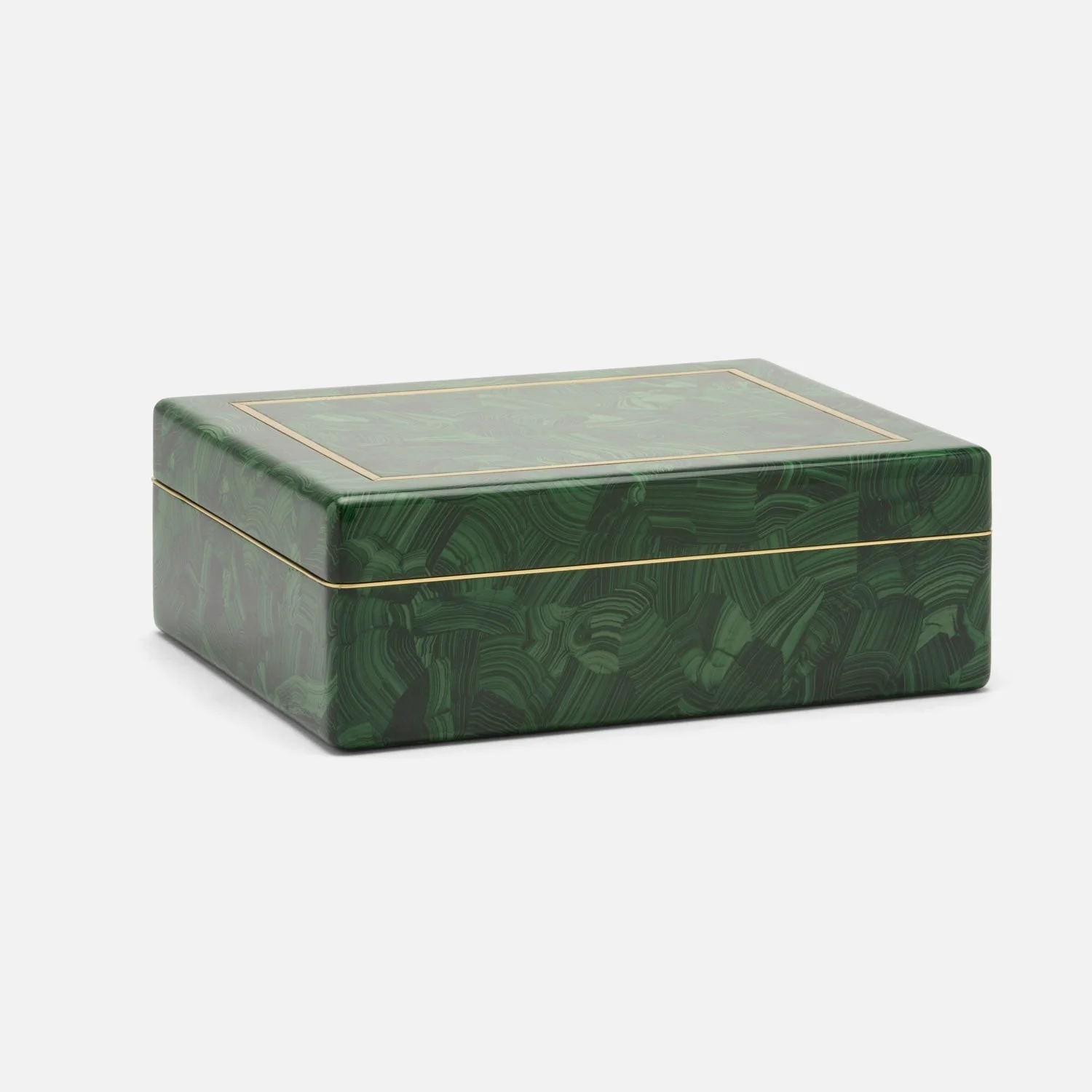 Austen Faux Malachite Box - Image 3