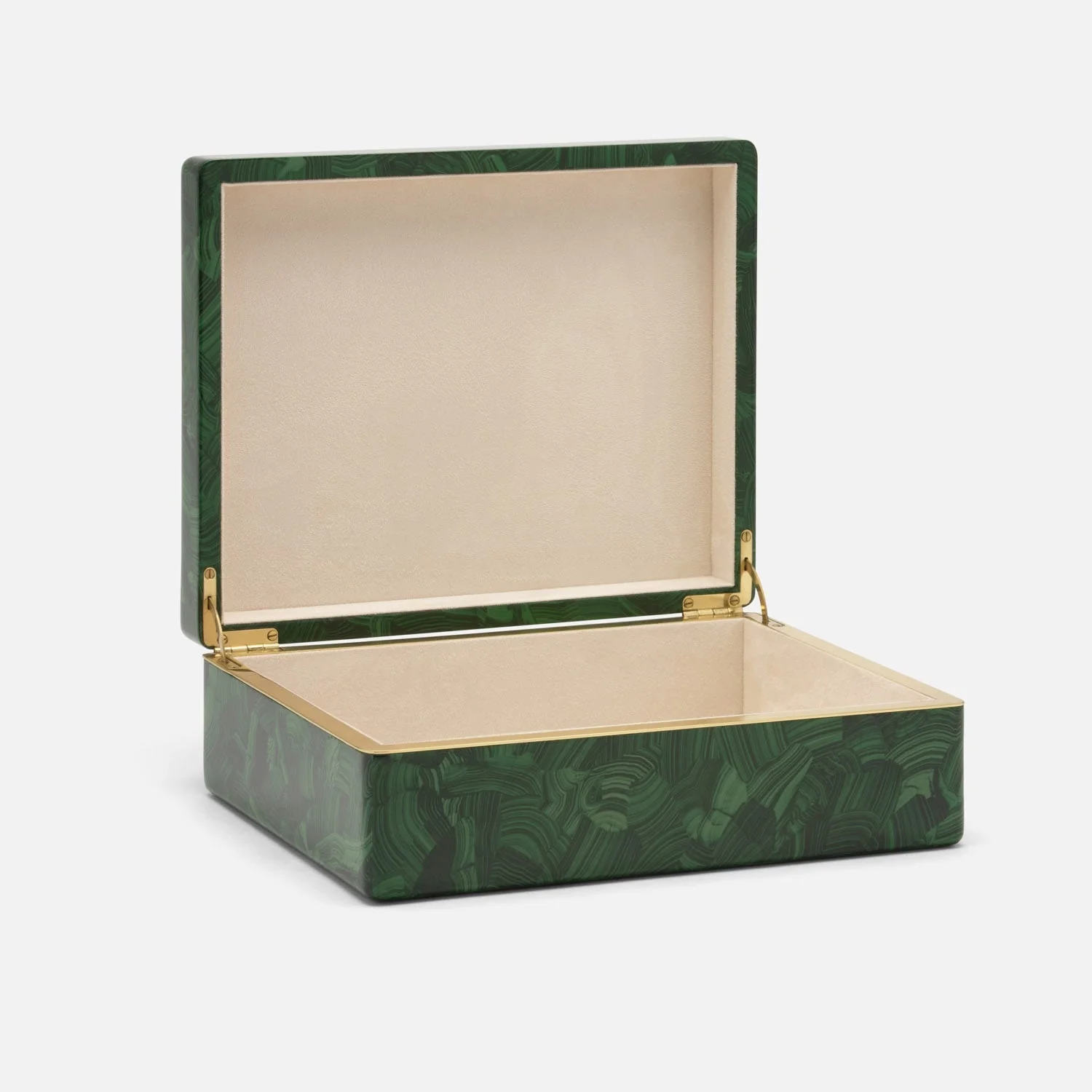 Austen Faux Malachite Box - Image 4