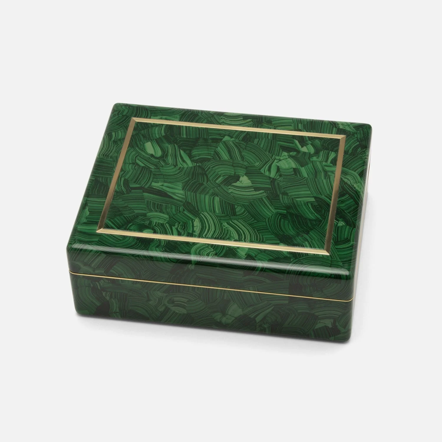 Austen Faux Malachite Box - Image 6