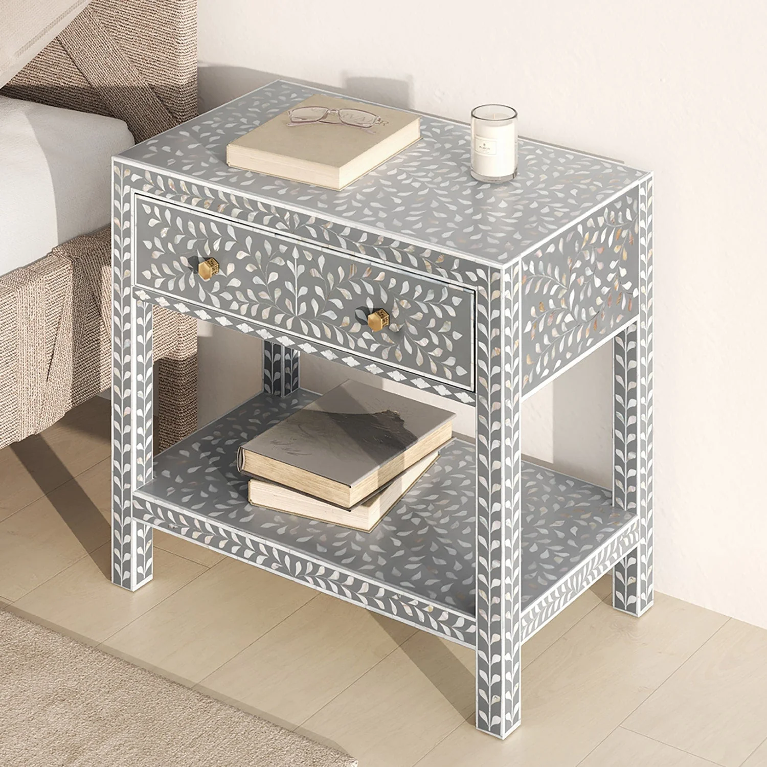 Azalea Resin Nightstand - Image 3