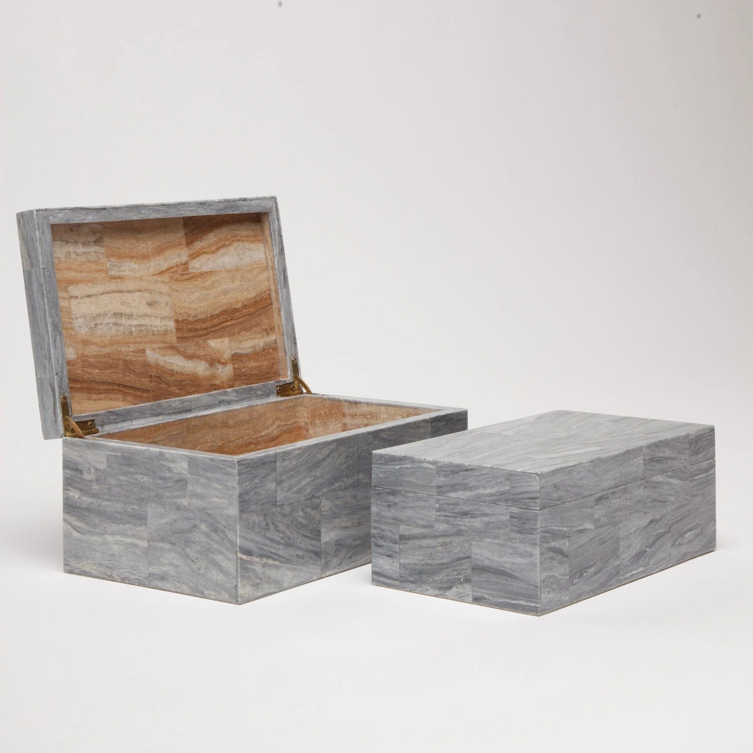 Bacall Stone Box - Set of 2 - Image 6