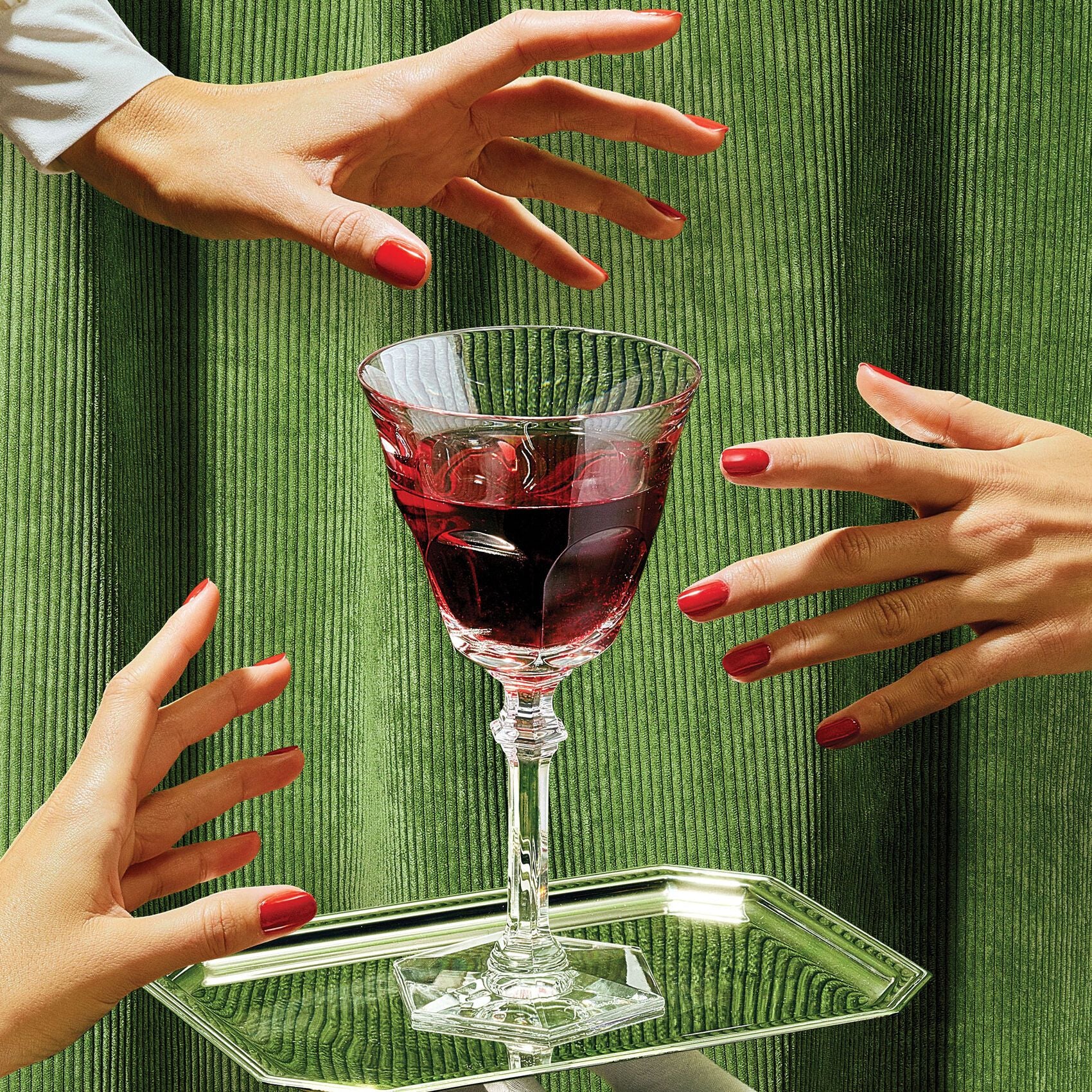 Baccarat Wine Therapy Set - Set of 6 - Image 4