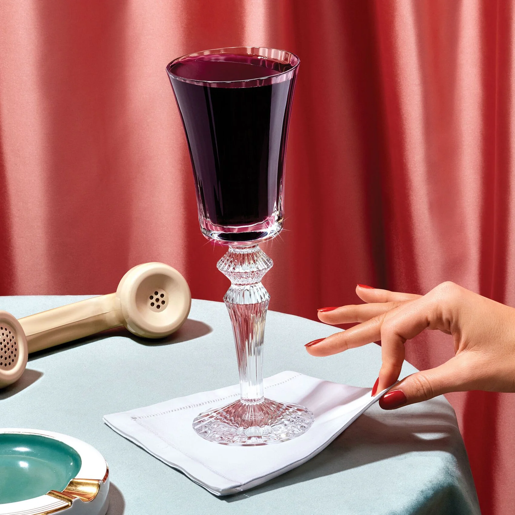 Baccarat Wine Therapy Set - Set of 6 - Image 6