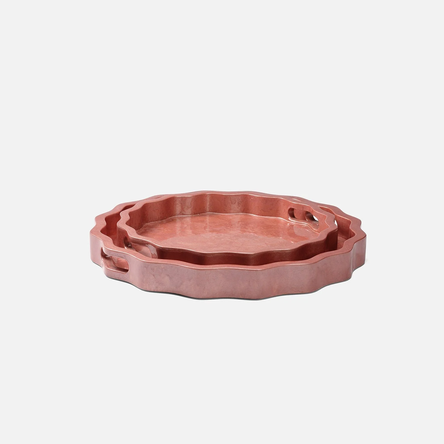 Barbetta Resin Tray - Set of 2 - Image 3