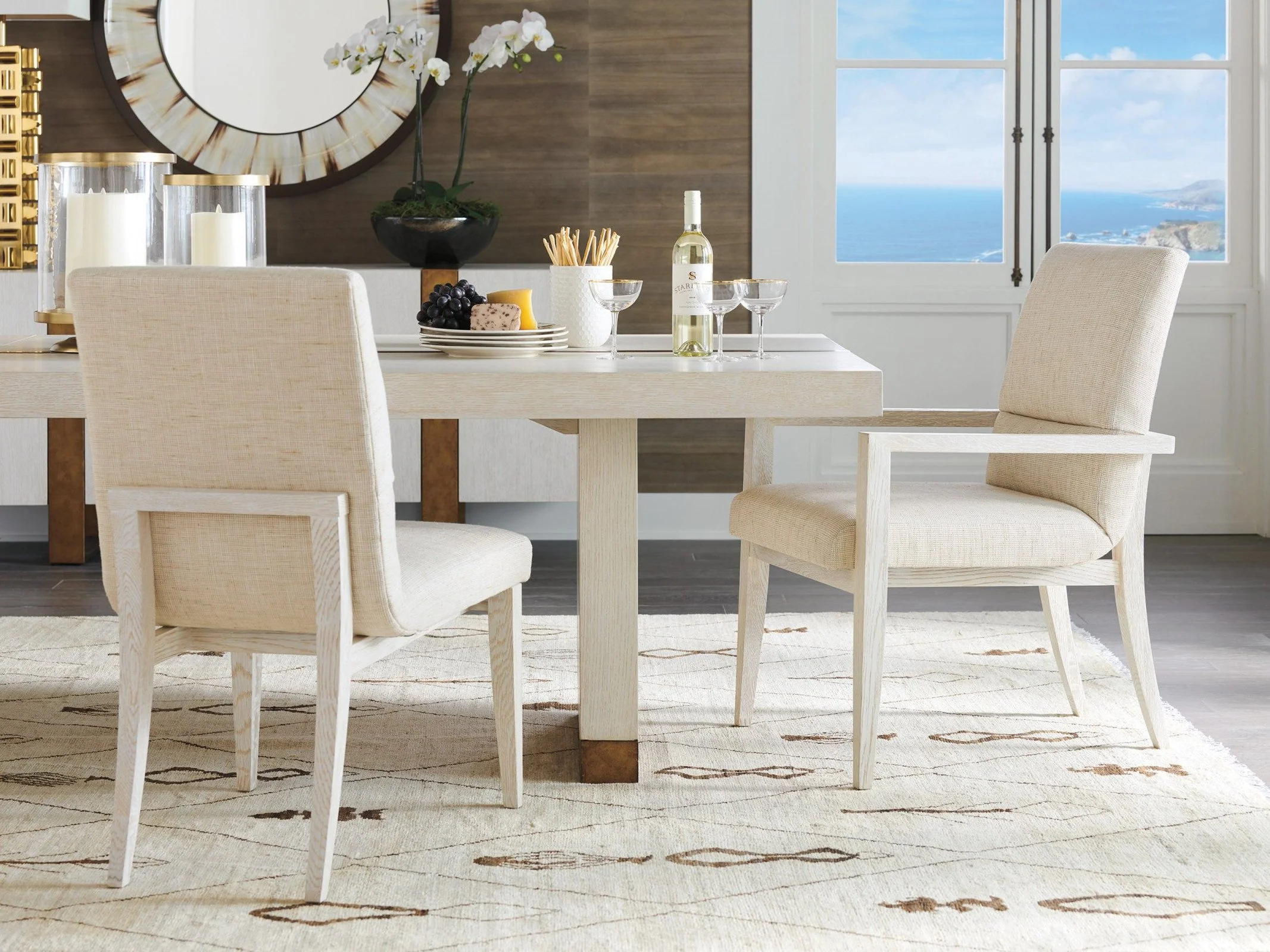 Barclay Butera Carmel Palmero Upholstered Arm Chair - Image 2