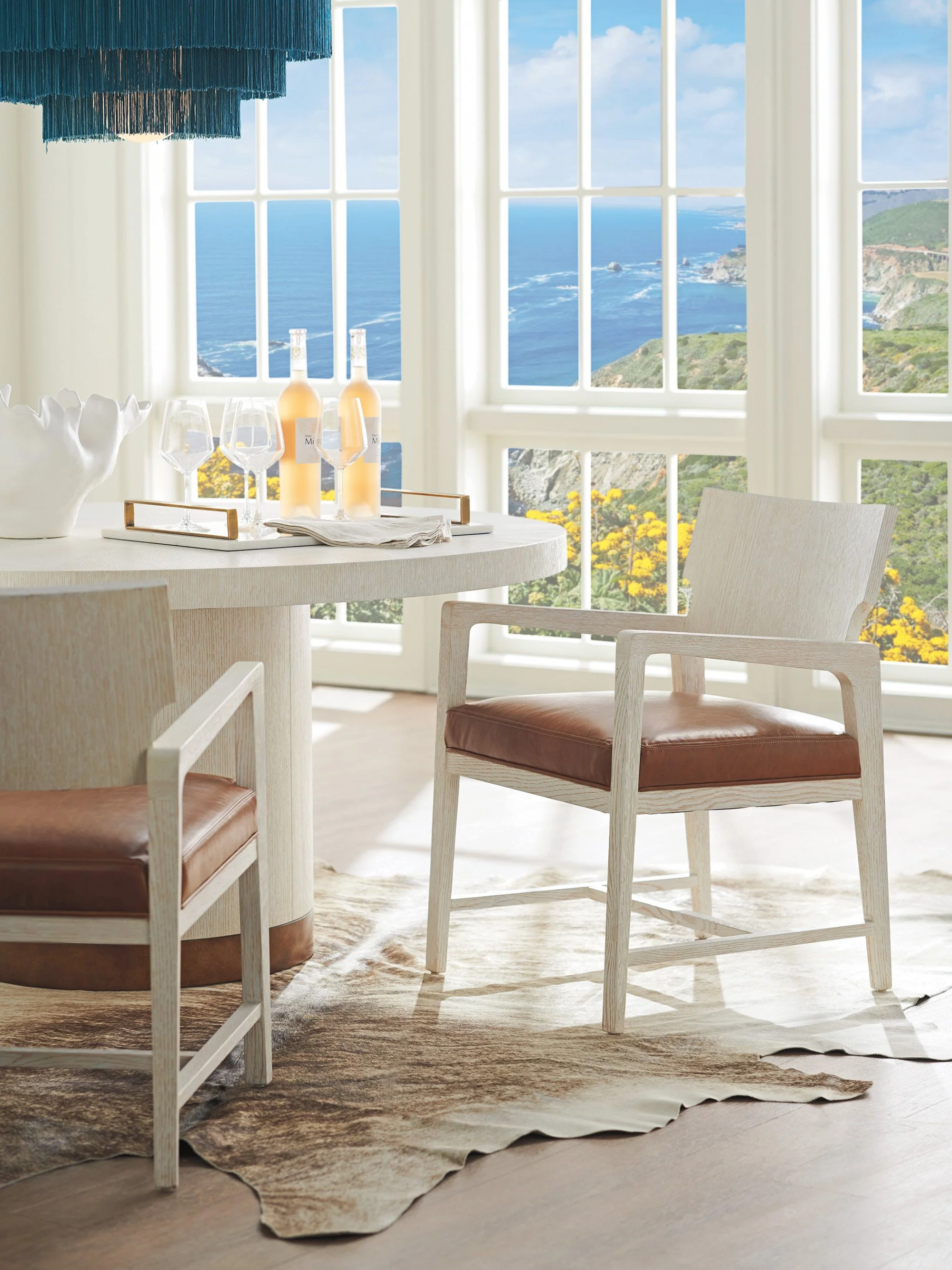 Barclay Butera Carmel Selfridge Round Dining Table - Image 4