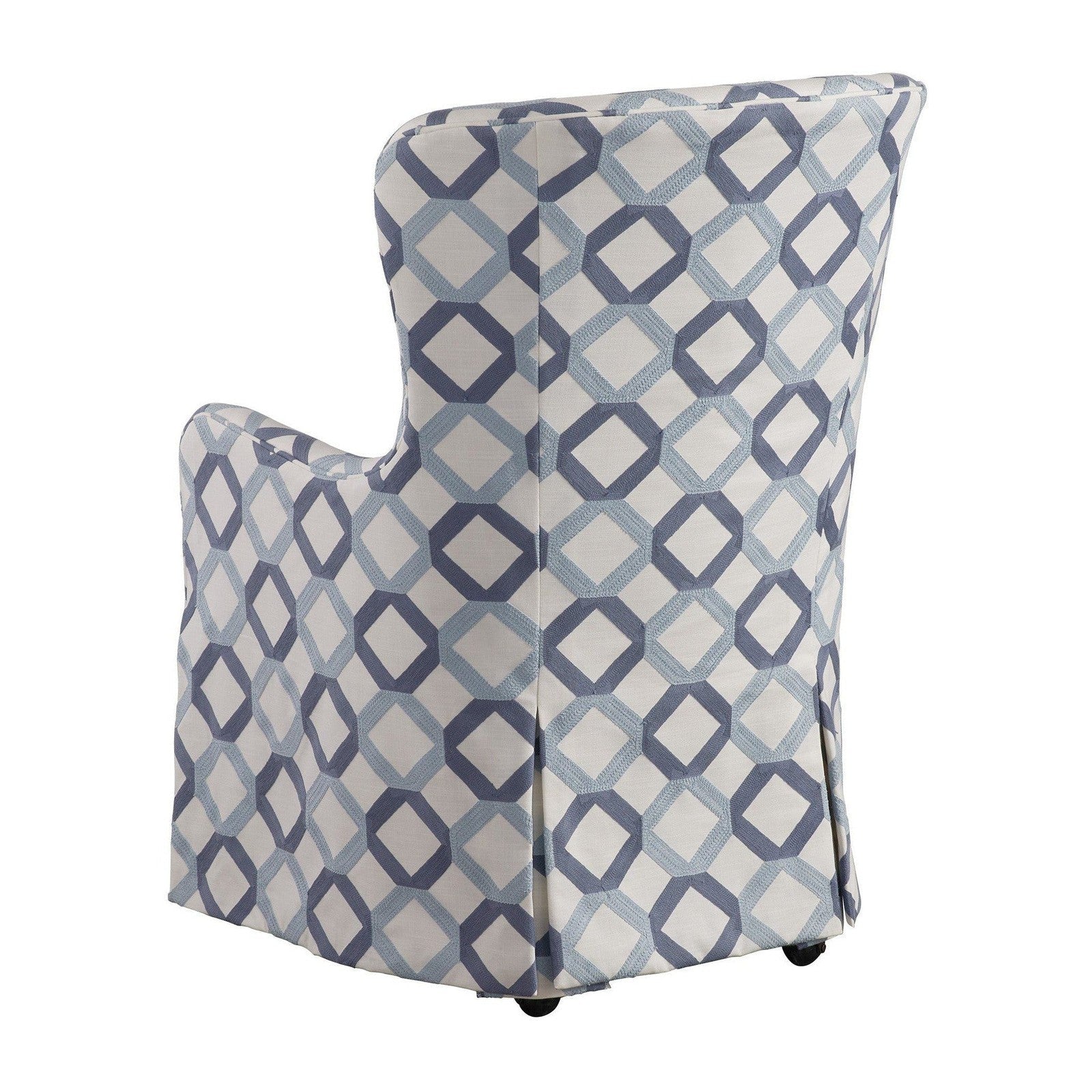 Barclay Butera Laguna Aliso Upholstered Host Chair With Casters - 26 Inch - Image 3
