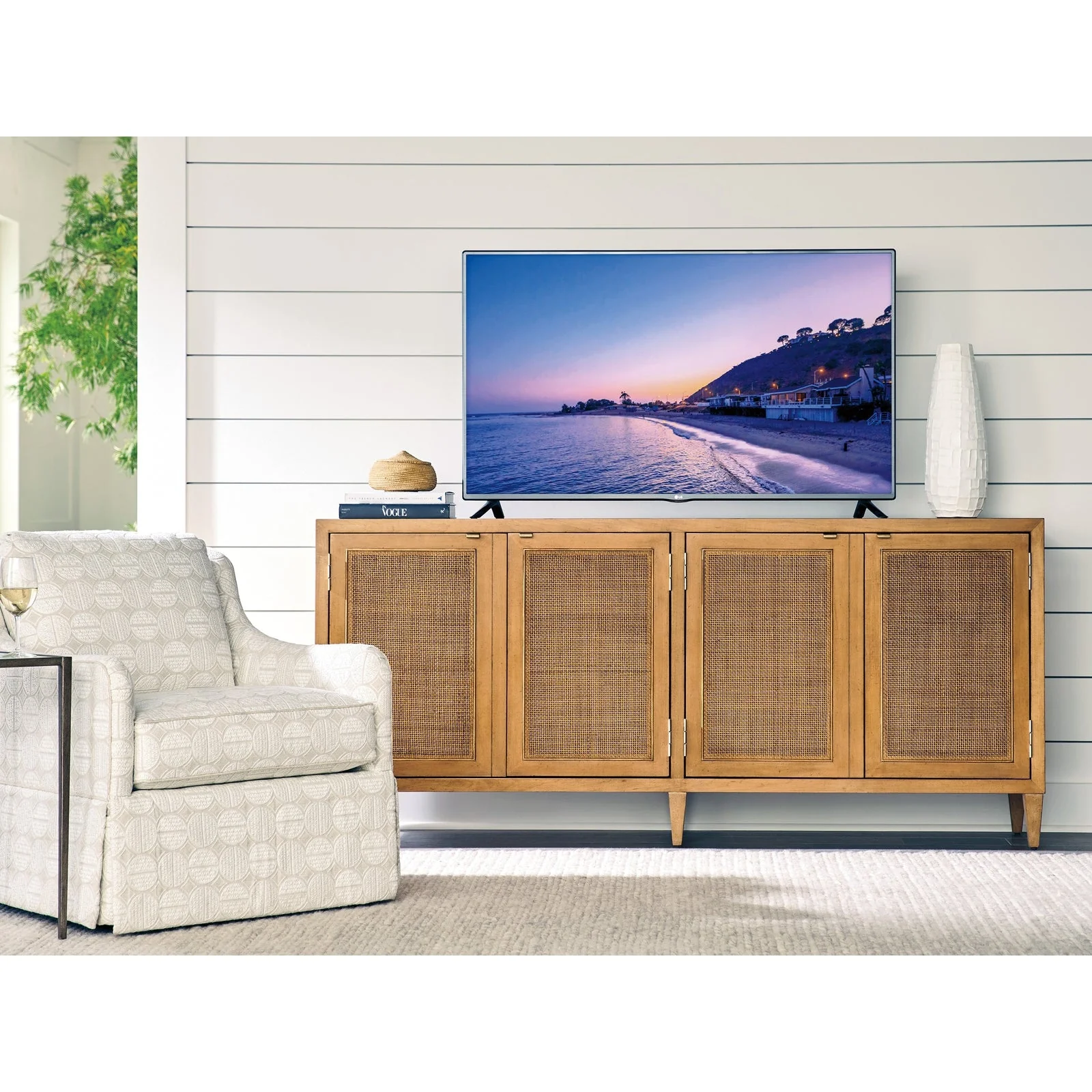 Barclay Butera Laguna Bluebird Media Console - Image 2