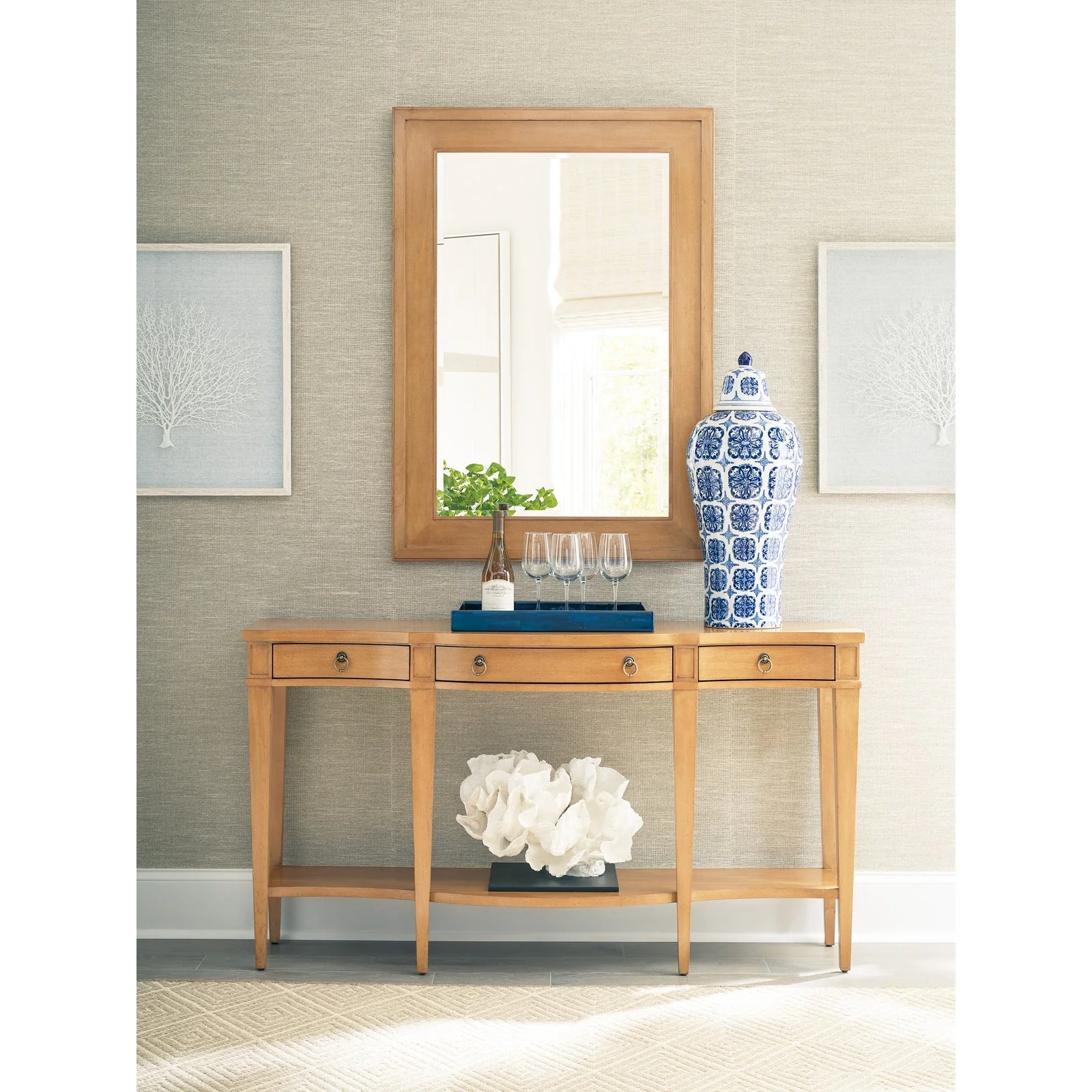 Barclay Butera Laguna Headlands Bowfront Sideboard - Image 2