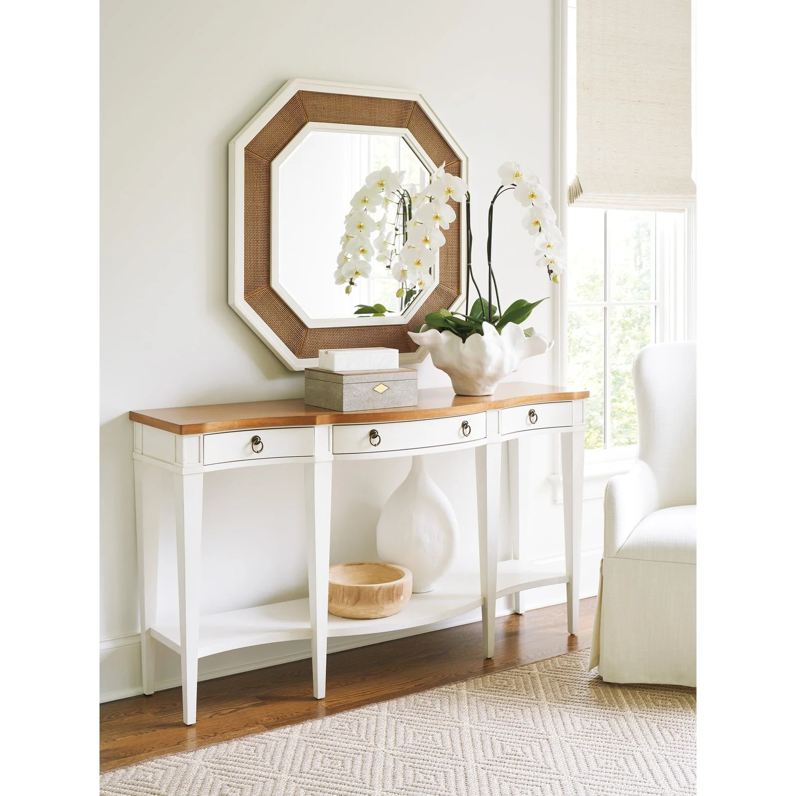 Barclay Butera Laguna Headlands Bowfront Sideboard - Image 5