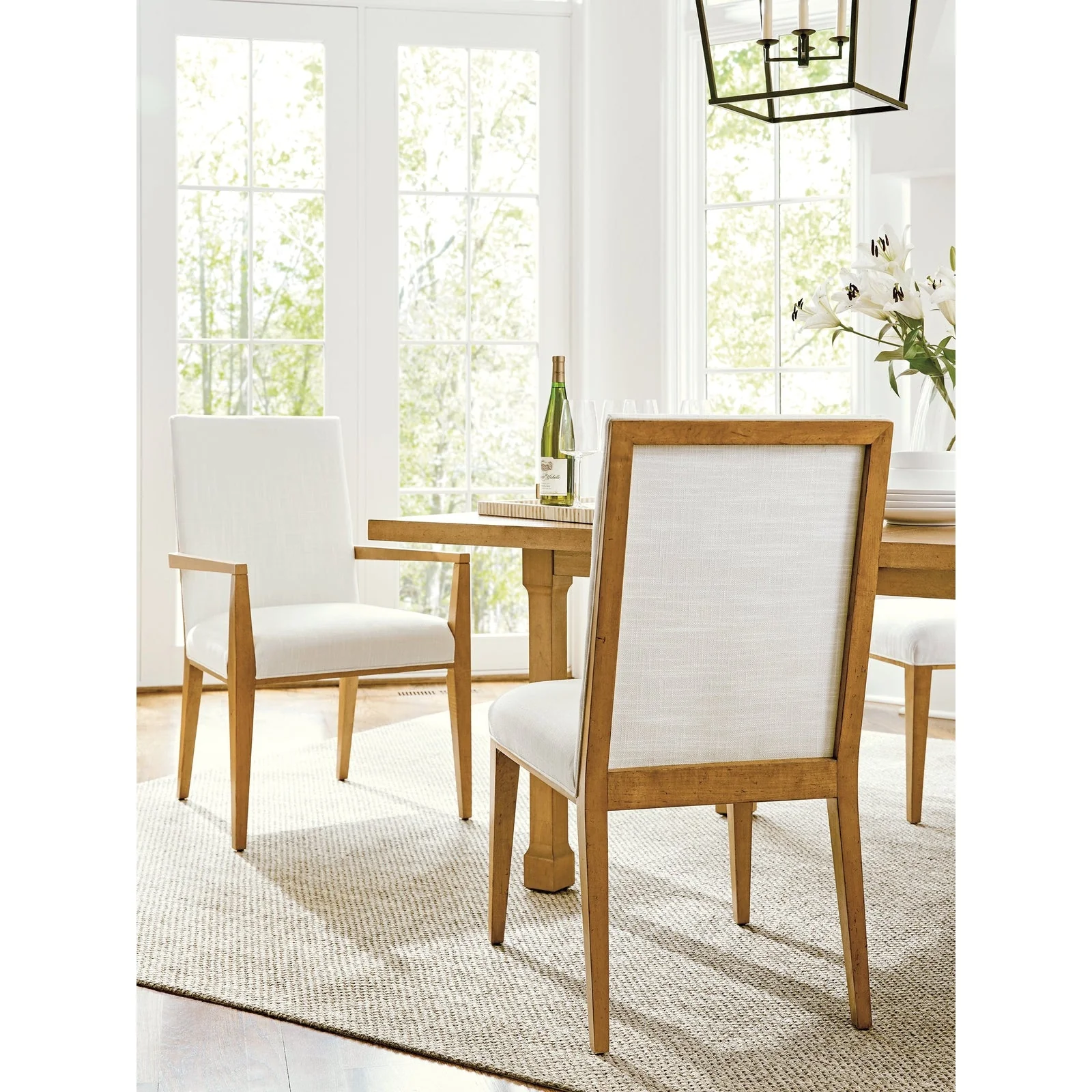 Barclay Butera Laguna Mosaic Upholstered Arm Chair - Image 3