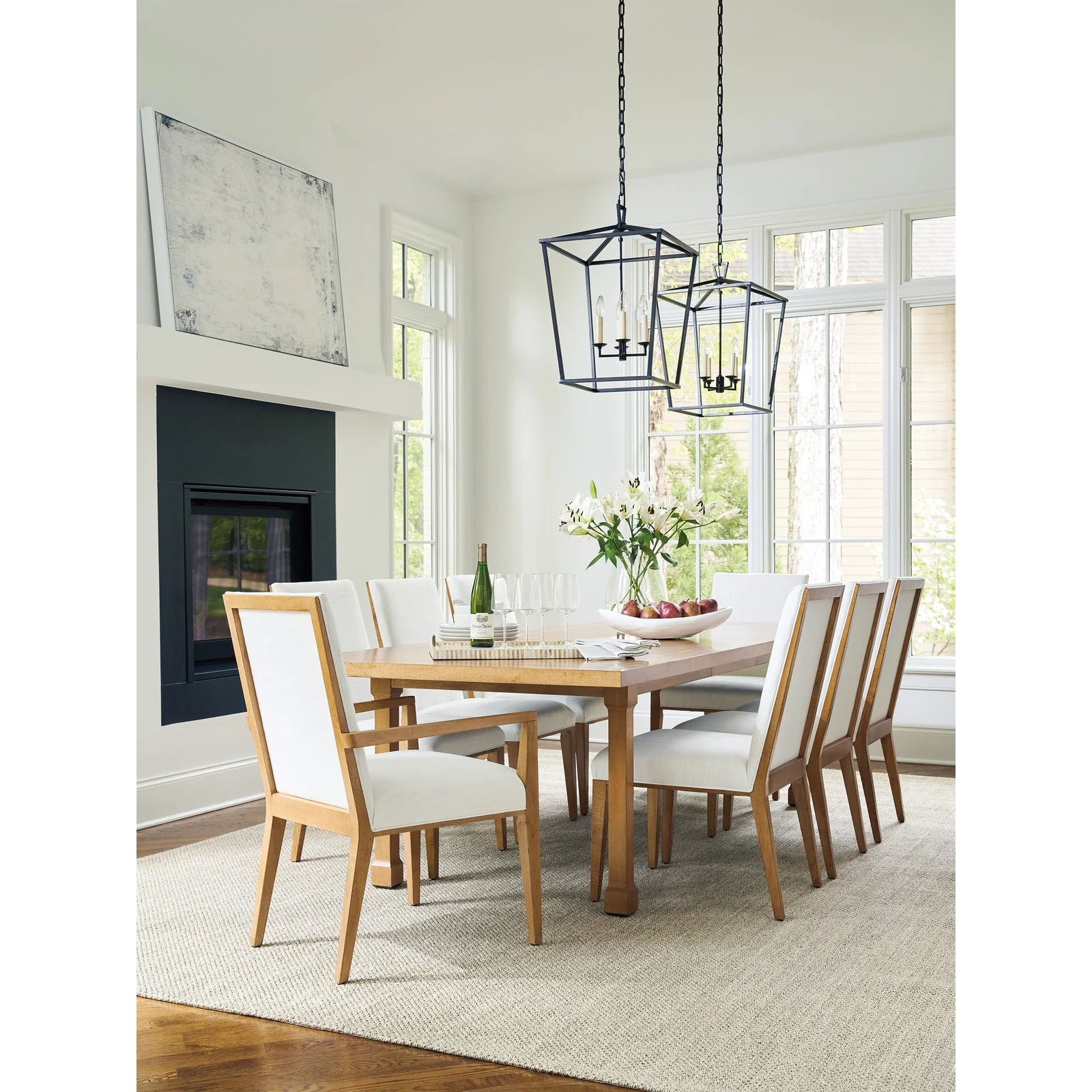 Barclay Butera Laguna Mosaic Upholstered Side Chair - Image 2