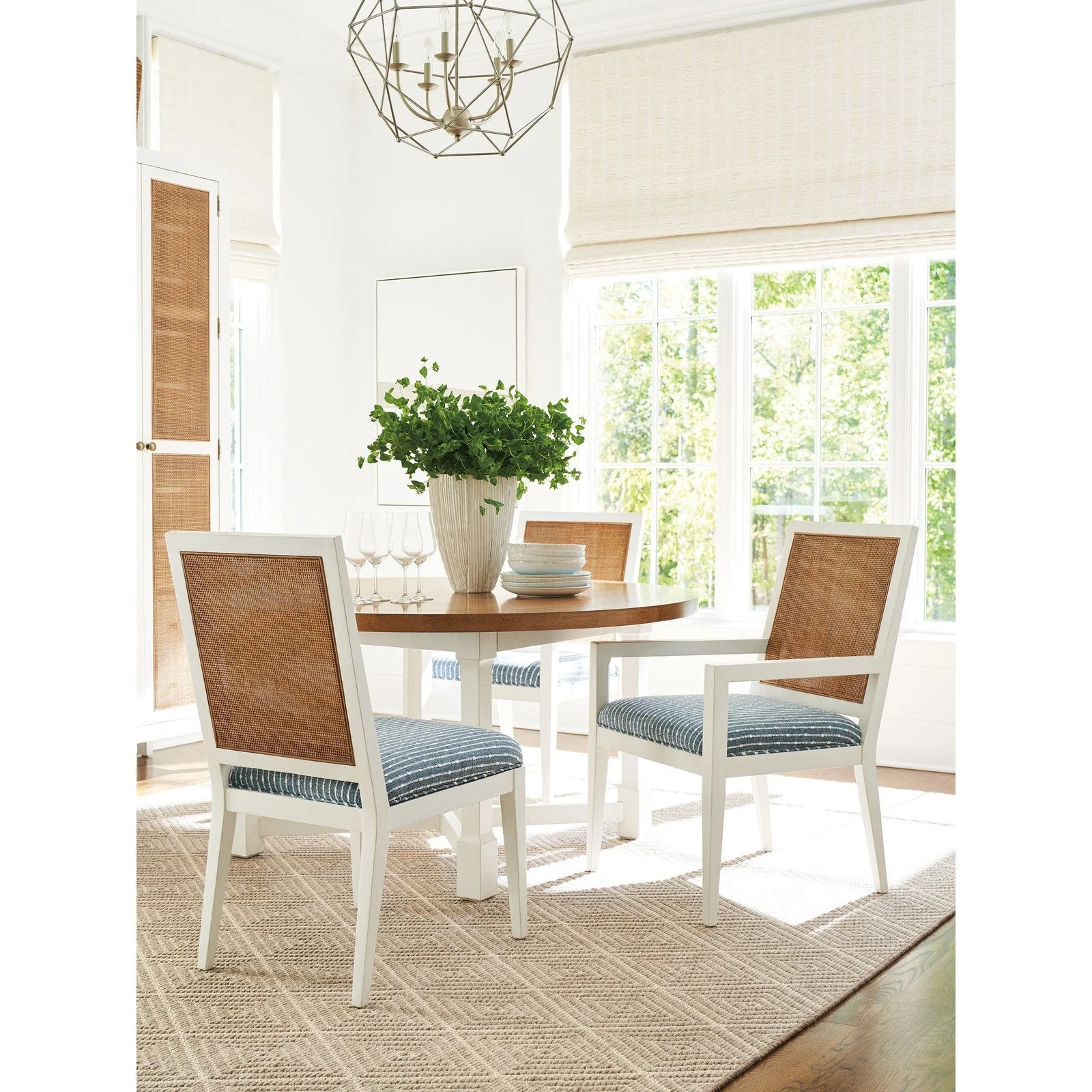 Barclay Butera Laguna Smithcliff Woven Side Chair - 20 Inch - Image 2