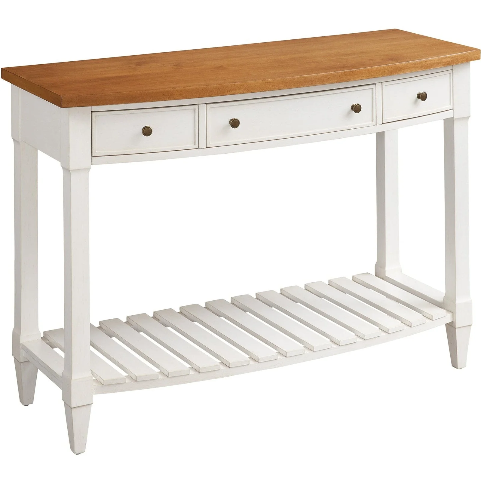 Barclay Butera Laguna Temple Bowfront Console Table - Image 4