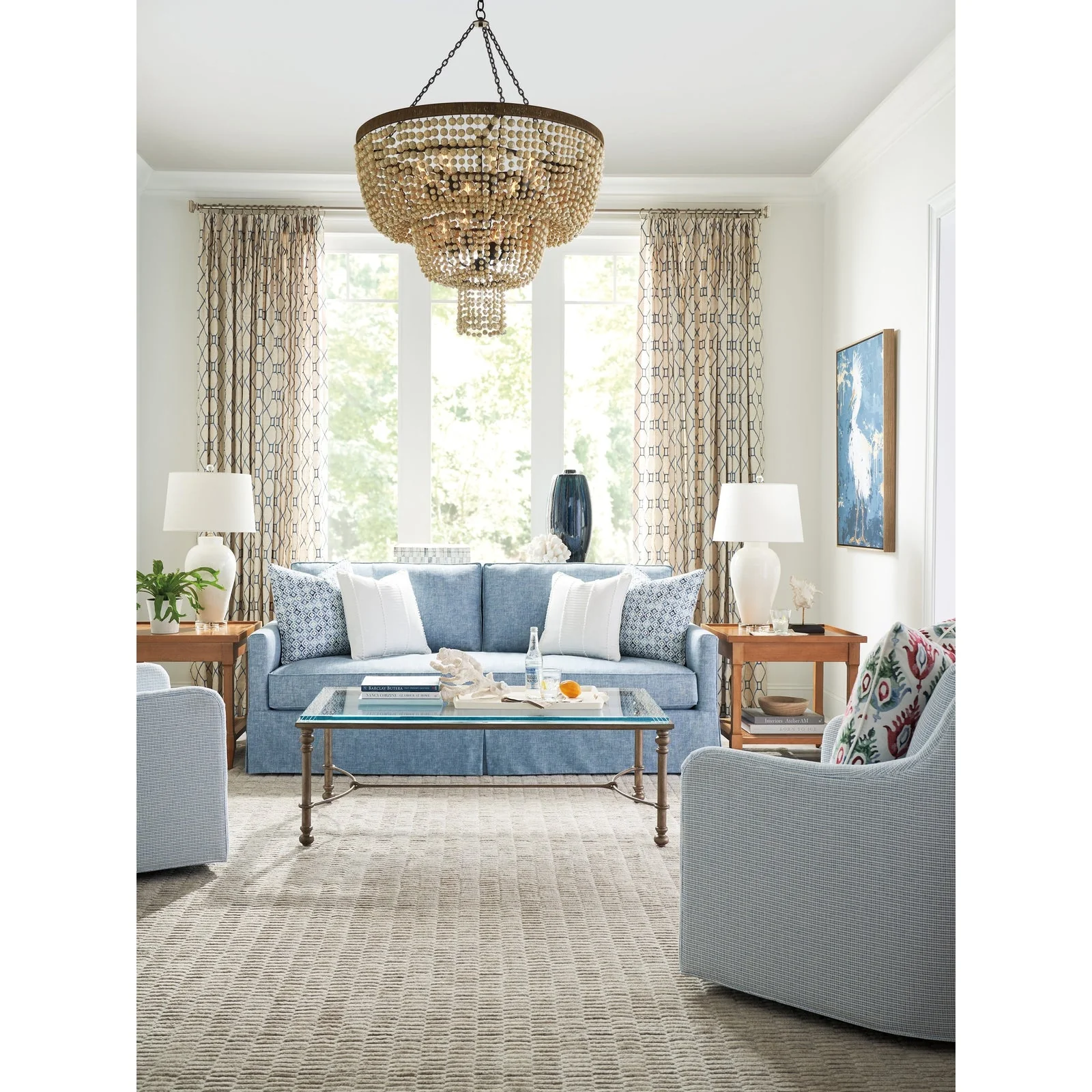 Barclay Butera Laguna Temple End Table - Image 3