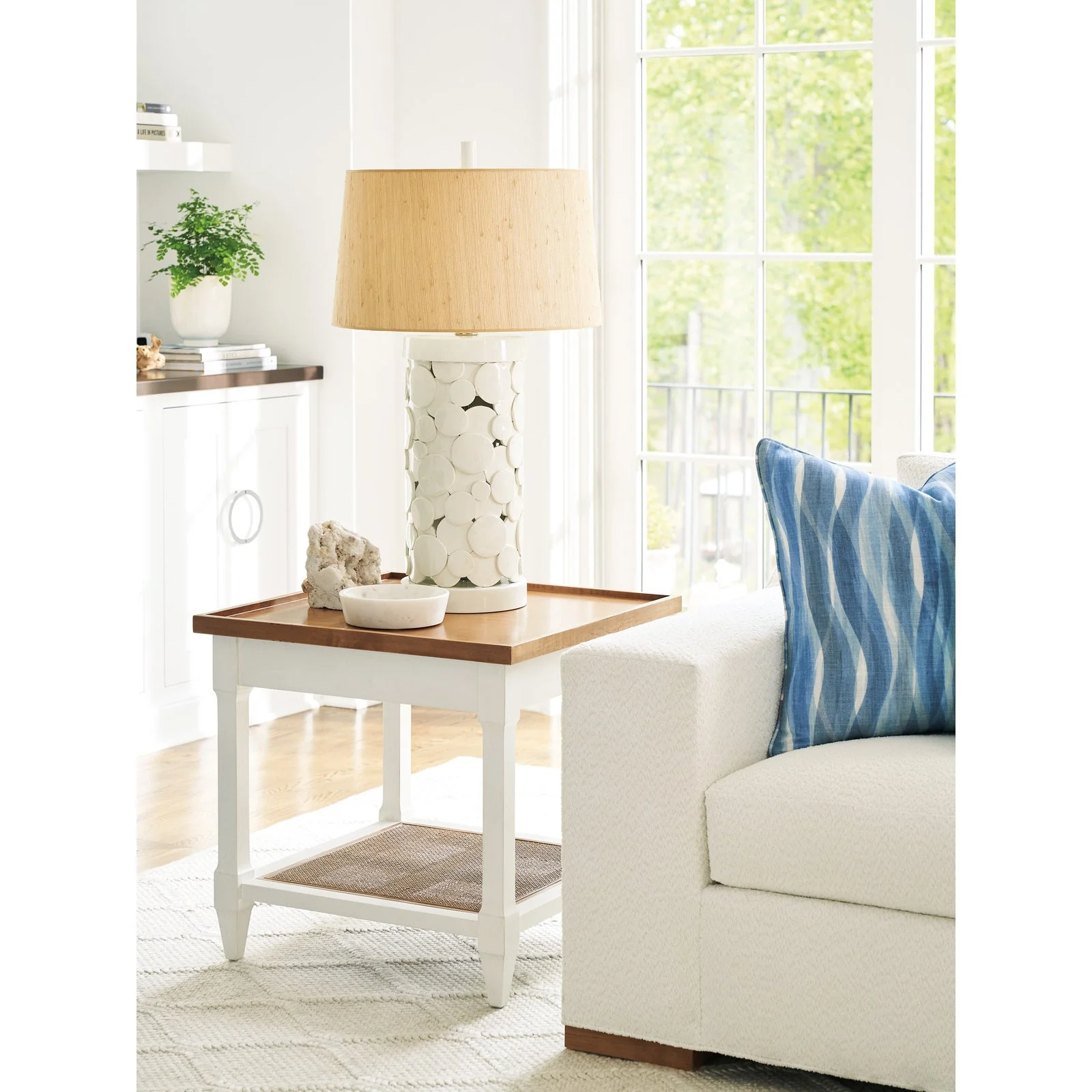 Barclay Butera Laguna Temple End Table - Image 6