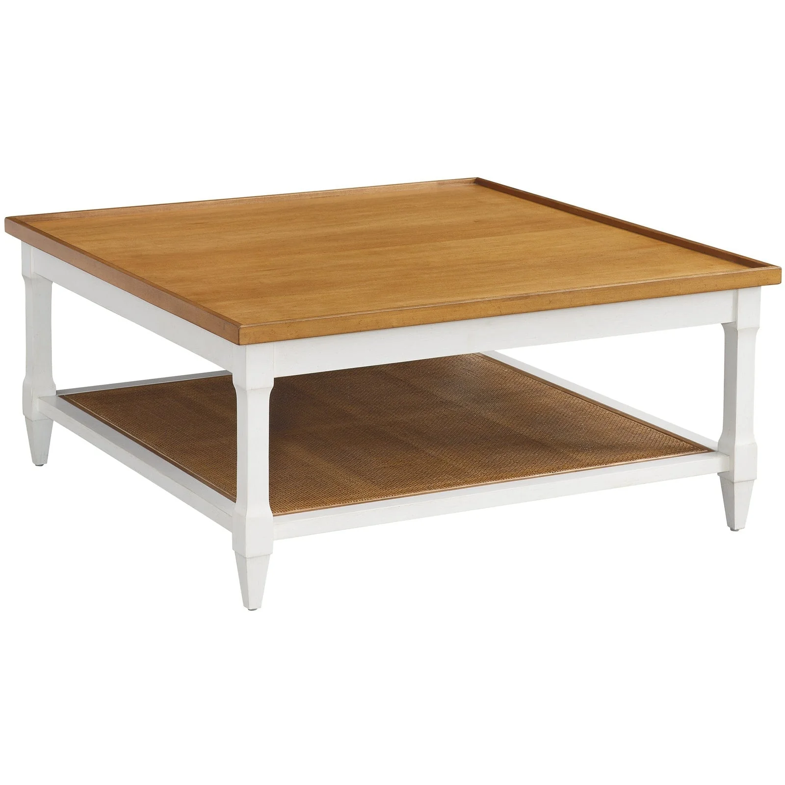Barclay Butera Laguna Temple Square Cocktail Table - Image 5
