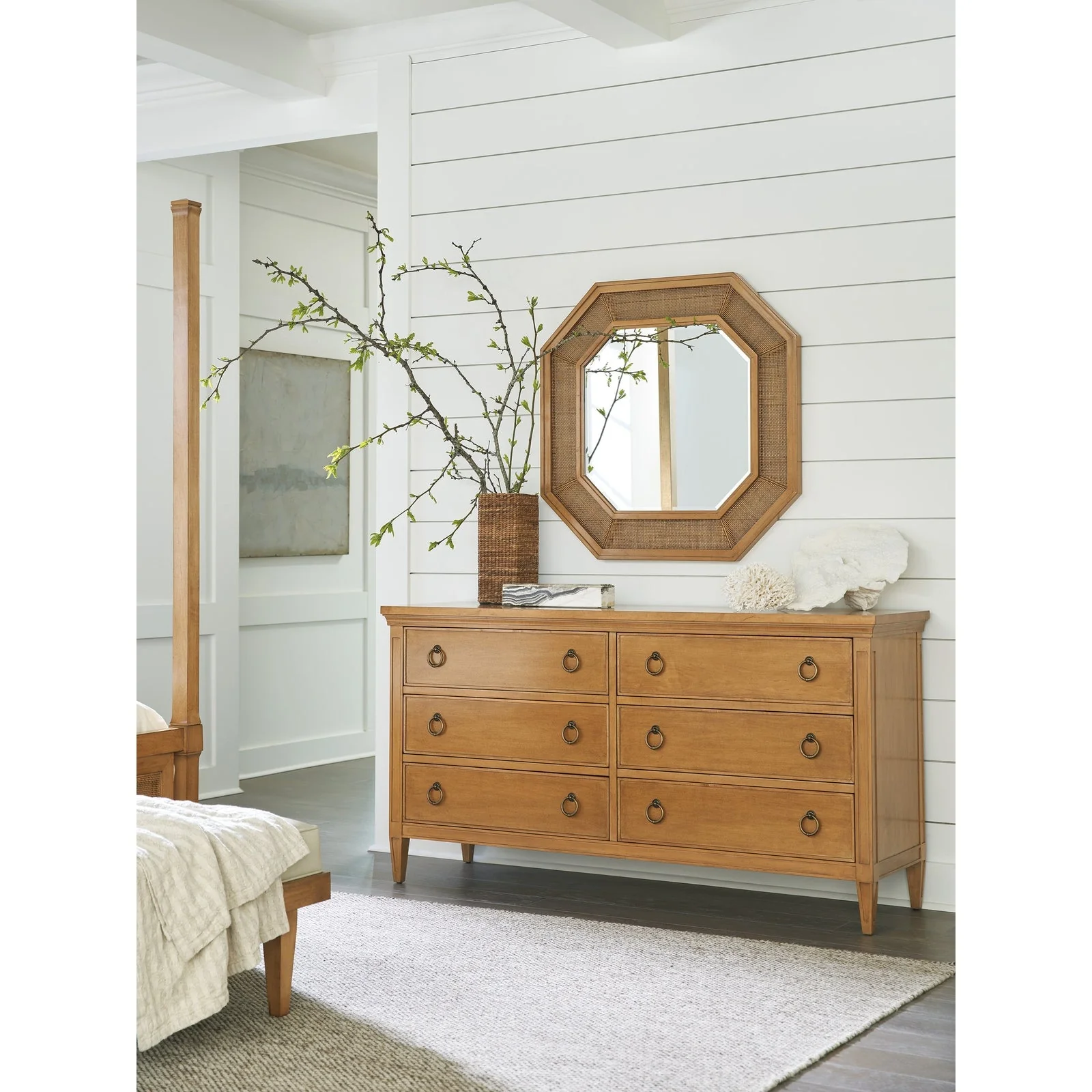 Barclay Butera Laguna Thalia Octagonal Mirror - Image 4