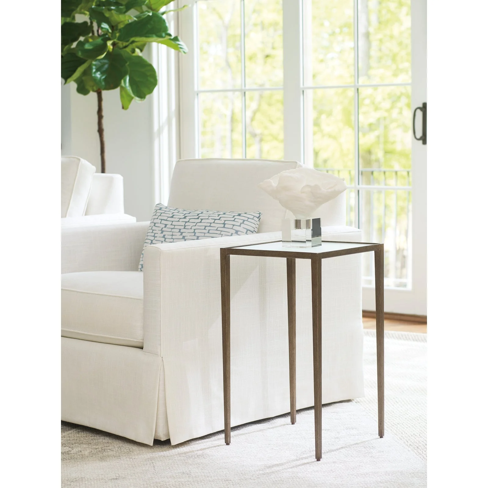 Barclay Butera Laguna Wyland Accent Table - Image 2