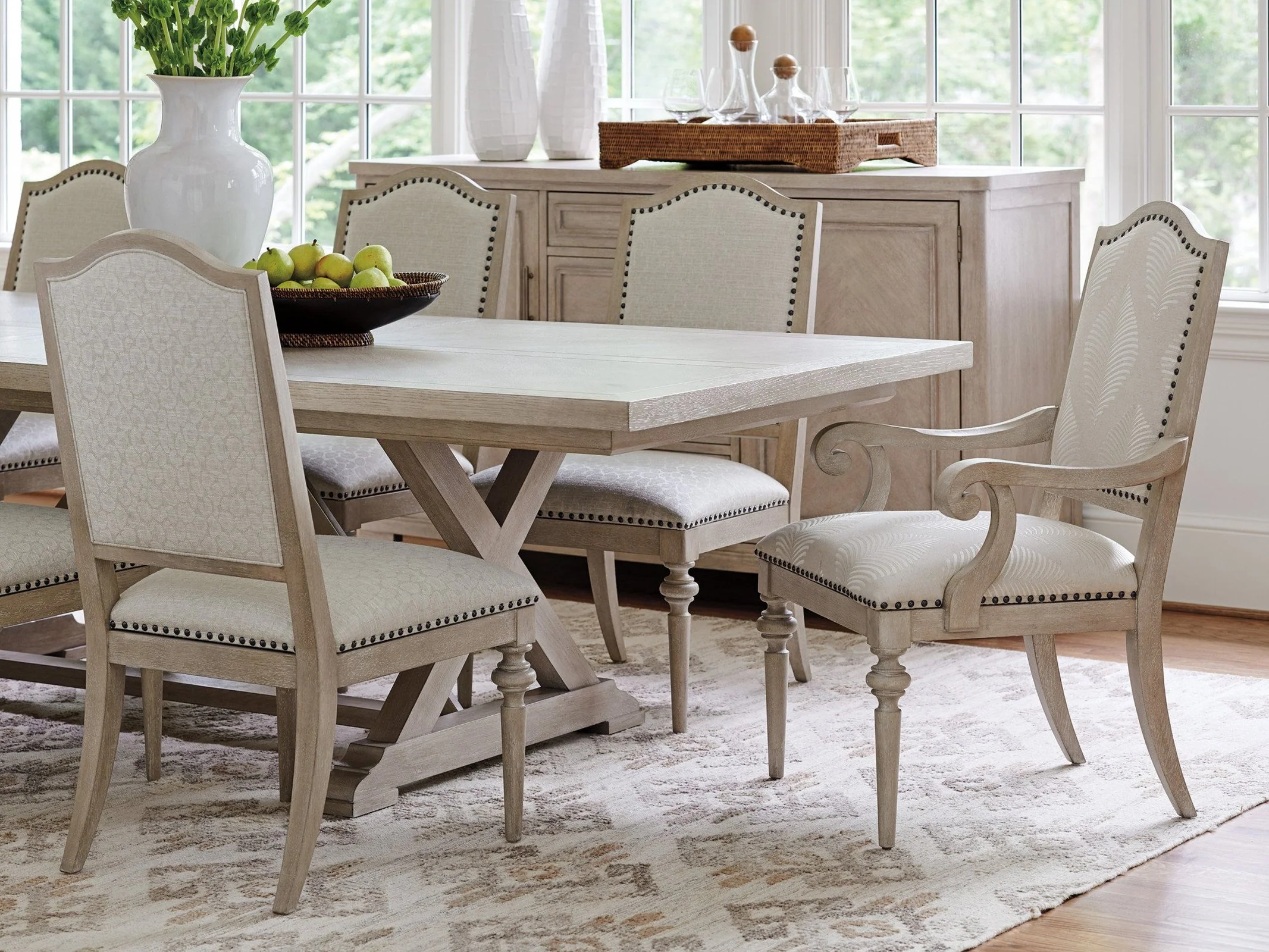 Barclay Butera Malibu Aidan Upholstered Side Chair Customizable - Image 6