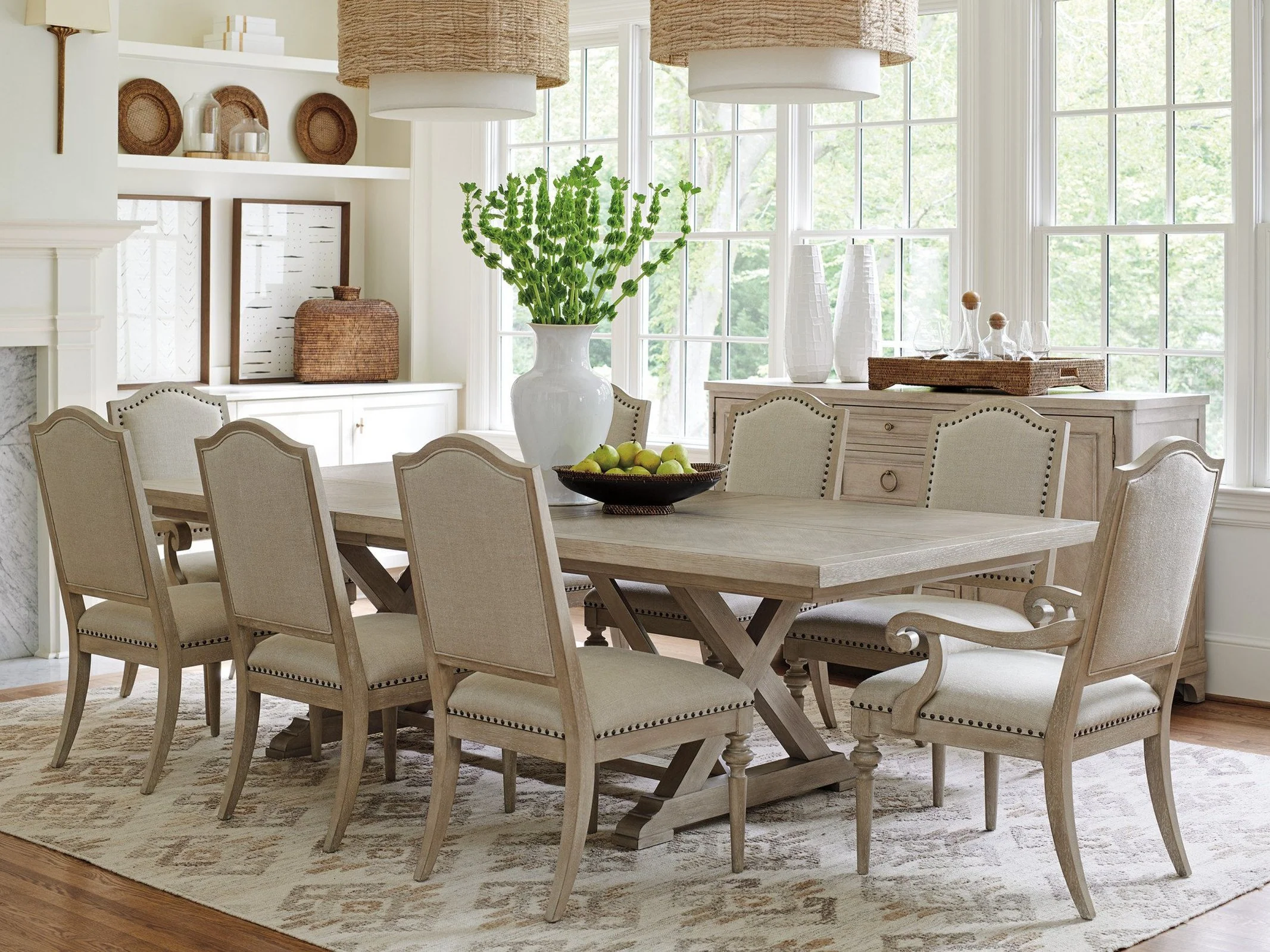 Barclay Butera Malibu Aidan Upholstered Side Chair As Shown - Image 4